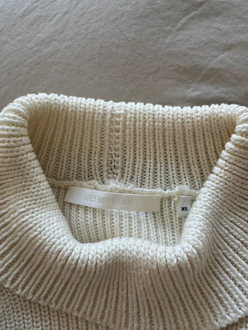 Helmut Lang HELMUT LANG Tie a high collar sweater Size XS / US 0-2 / IT 36-38 - 4 Thumbnail