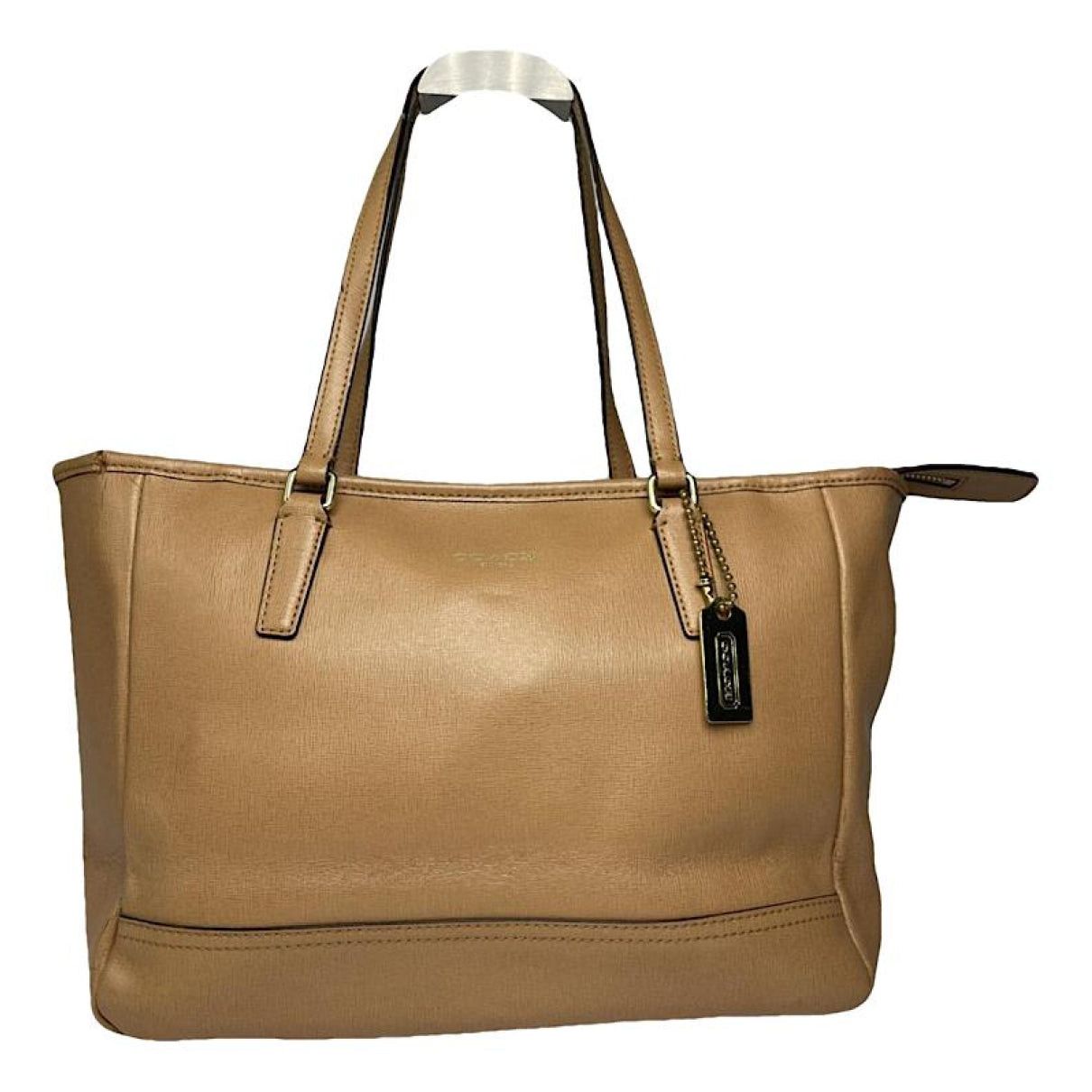 Coach Carly Brown Leather Handbag Size ONE SIZE - 1 Thumbnail