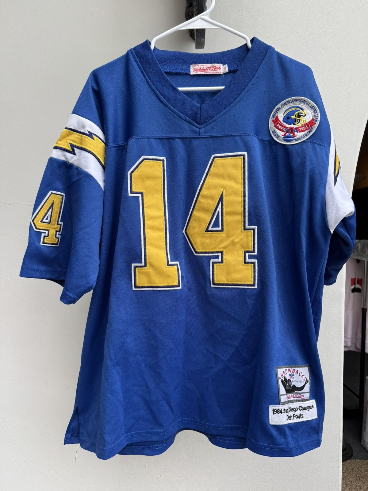 Mitchell & Ness Vintage 1984 Dan Fouts San Diego Chargers Jersey Size US L / EU 52-54 / 3 - 1 Thumbnail