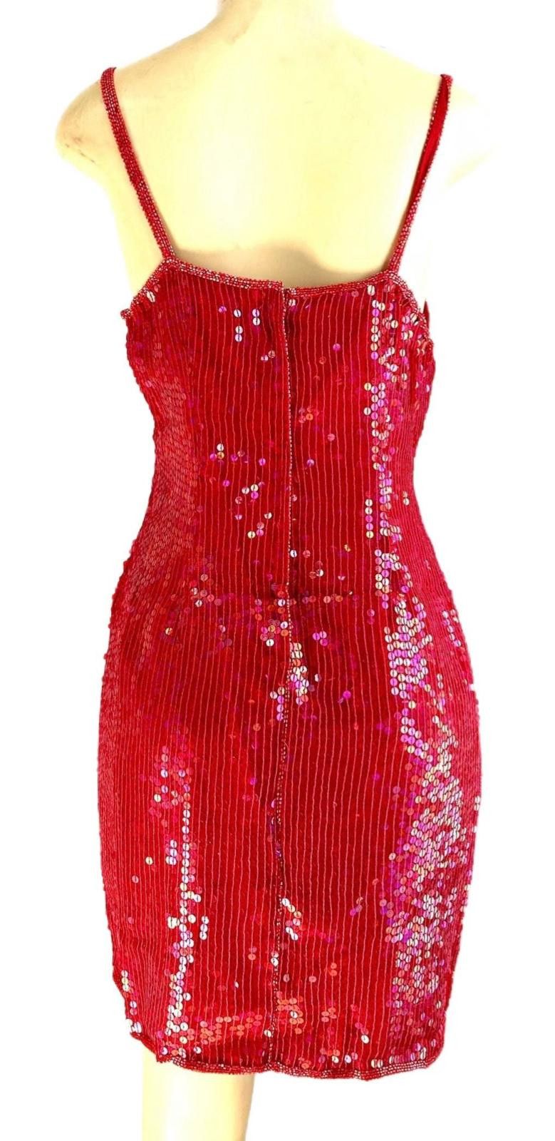 Other Sequin Red Cocktail Dress size 20 Size 3XL / US 20-22 - 2 Thumbnail