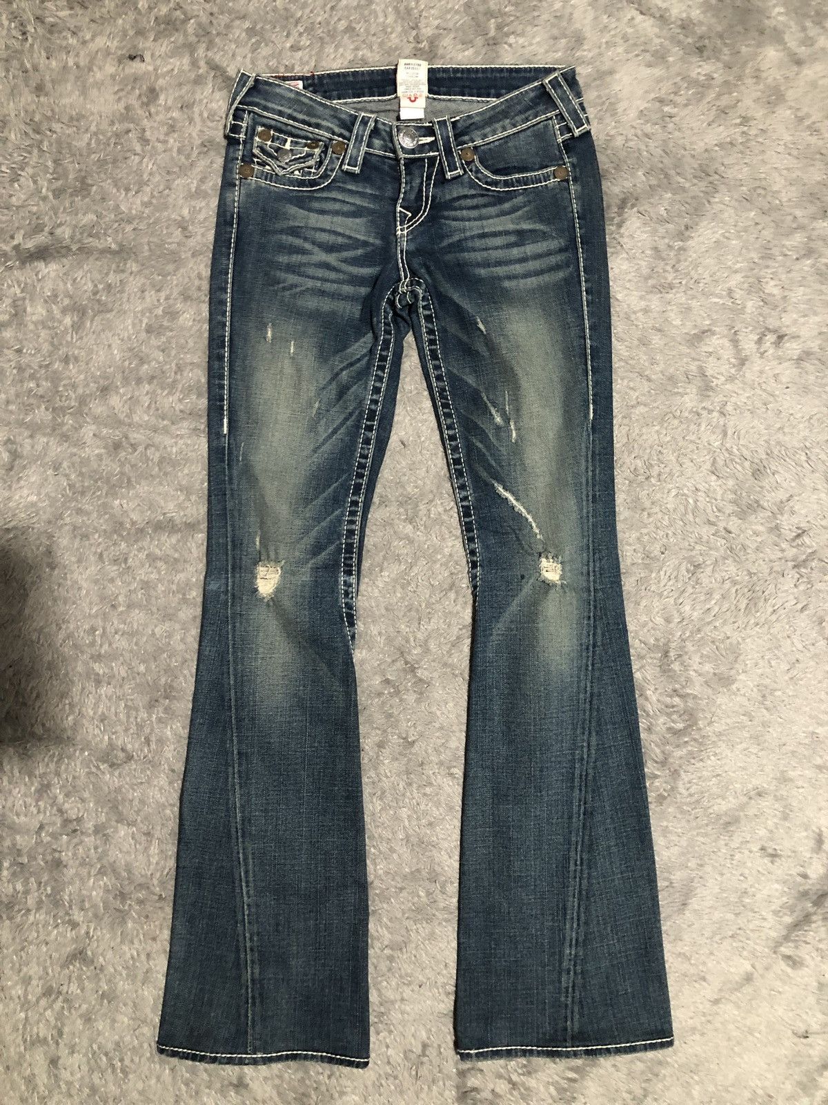 If Six Was Nine × True Religion TRUE RELIGION RAINBOW JOEY DENIM Size 26" / US 2 / IT 38 - 1 Thumbnail