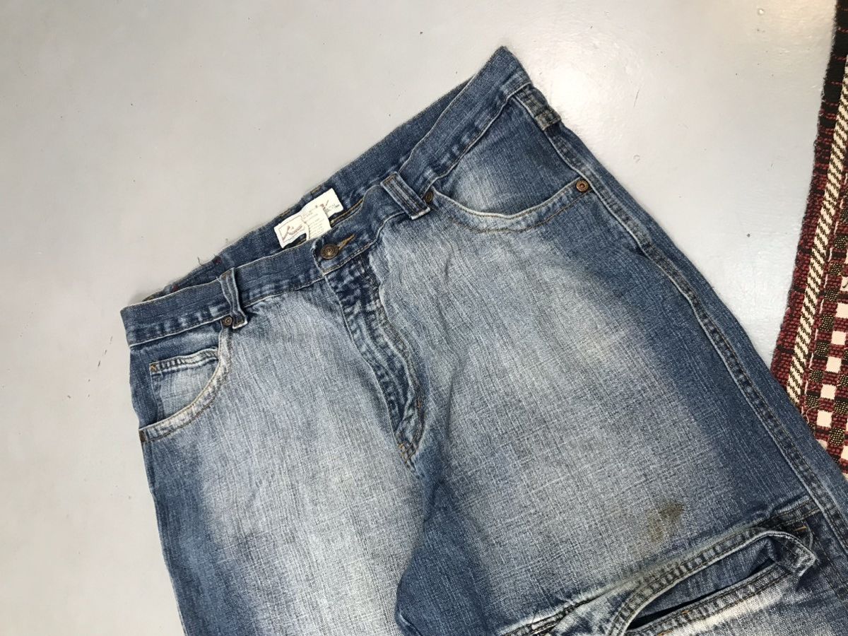 Marithe + Francois Girbaud Vintage mfg inspired denim jorts Size US 38 / EU 54 - 3 Thumbnail