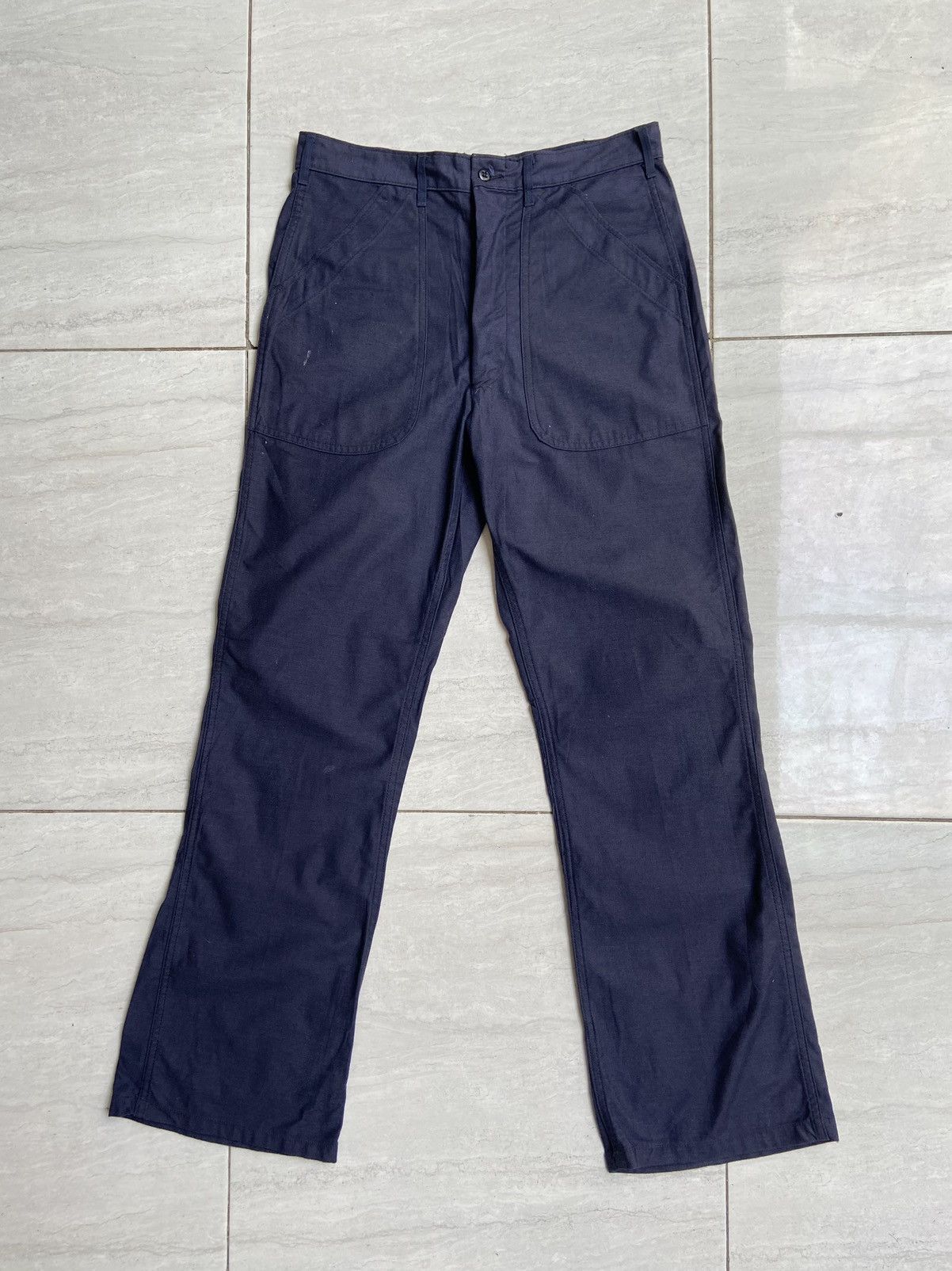 Vintage US Navy Gulf Corp Navy Pants Size US 30 / EU 46 - 7 Thumbnail