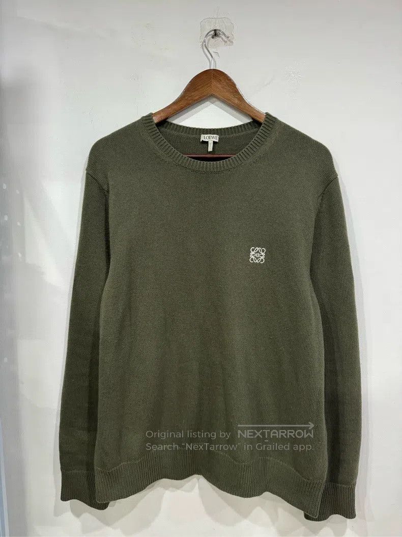 Loewe LOEWE Logo Knit Sweater Size XL / US 12-14 / IT 48-50 - 1 Thumbnail
