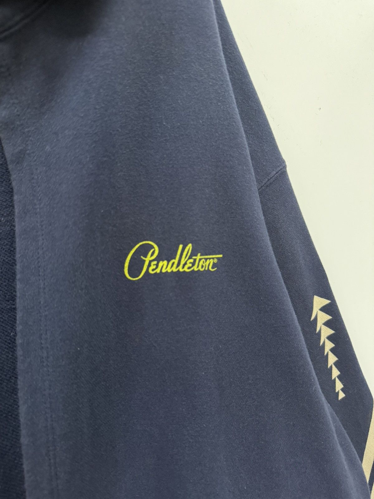 Pendleton 🔥 Y2K Pandleton Navajo Open Buttonless Design Sweat Hoodie Size US L / EU 52-54 / 3 - 5 Thumbnail