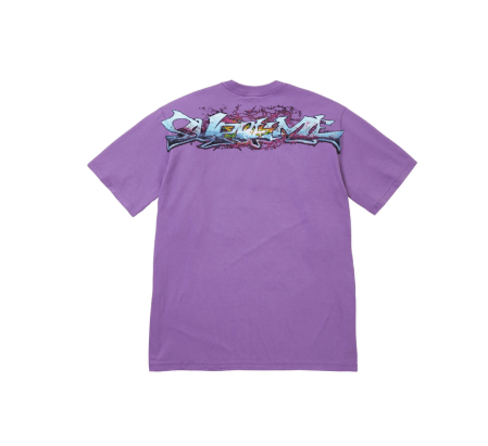 Supreme Supreme Tag Tee Purple • M Size US M / EU 48-50 / 2 - 1 Thumbnail