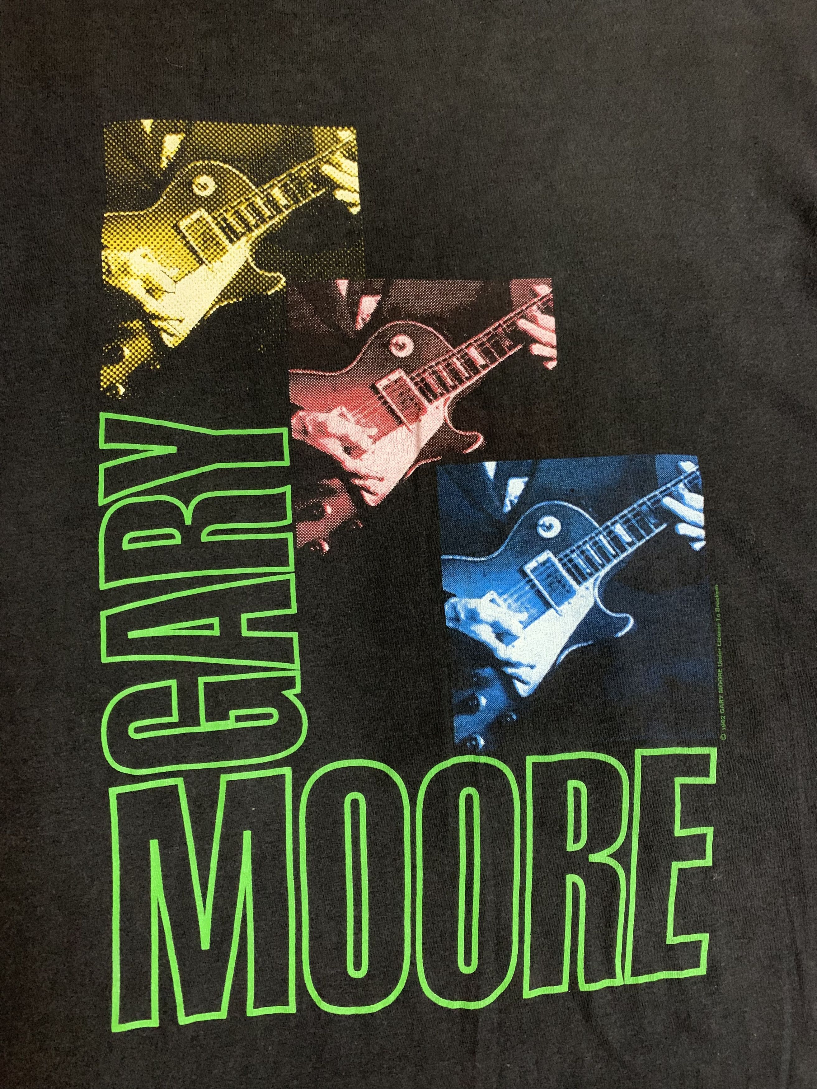 Band Tees × Vintage Vintage Gary Moore T Shirt Tee 1992 Tour Rare Size US M / EU 48-50 / 2 - 2 Thumbnail