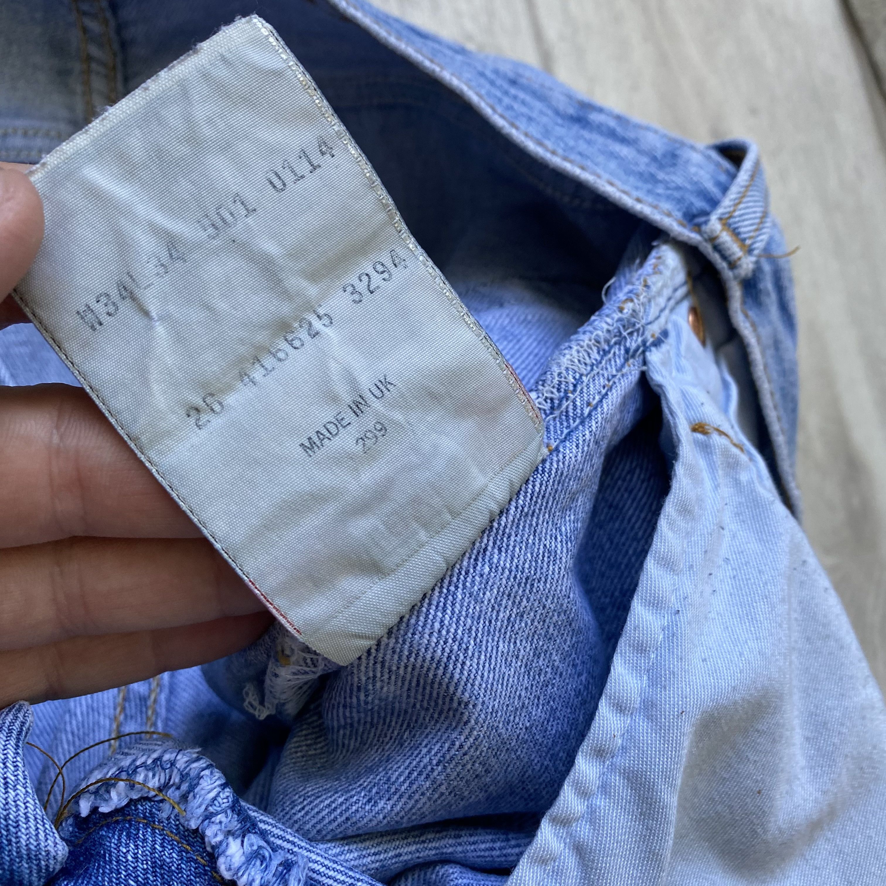 Levi's Vintage Clothing Vintage 90s Levis 501 USA Jeans Distressed Denim pants Size US 30 / EU 46 - 7 Thumbnail