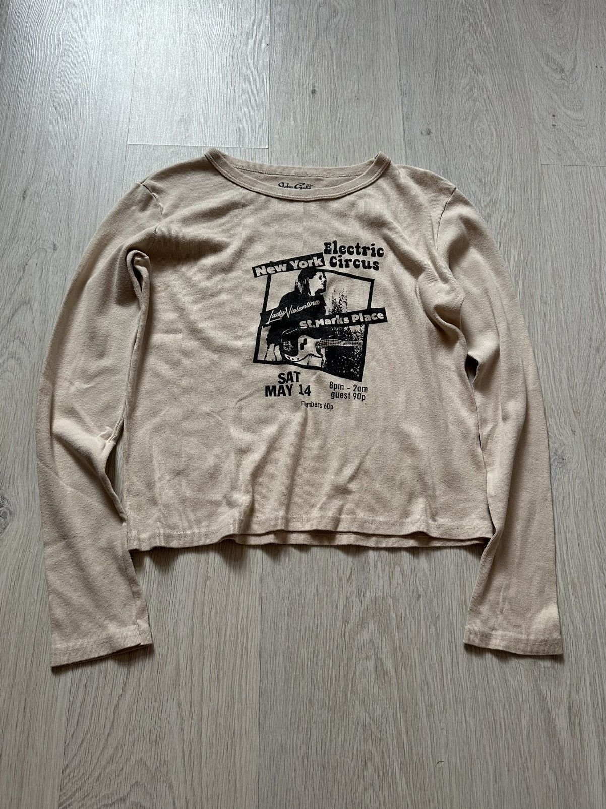 Hysteric Glamour Japan Punk Painted Long Sleeve T Shirt Size US S / EU 44-46 / 1 - 1 Thumbnail