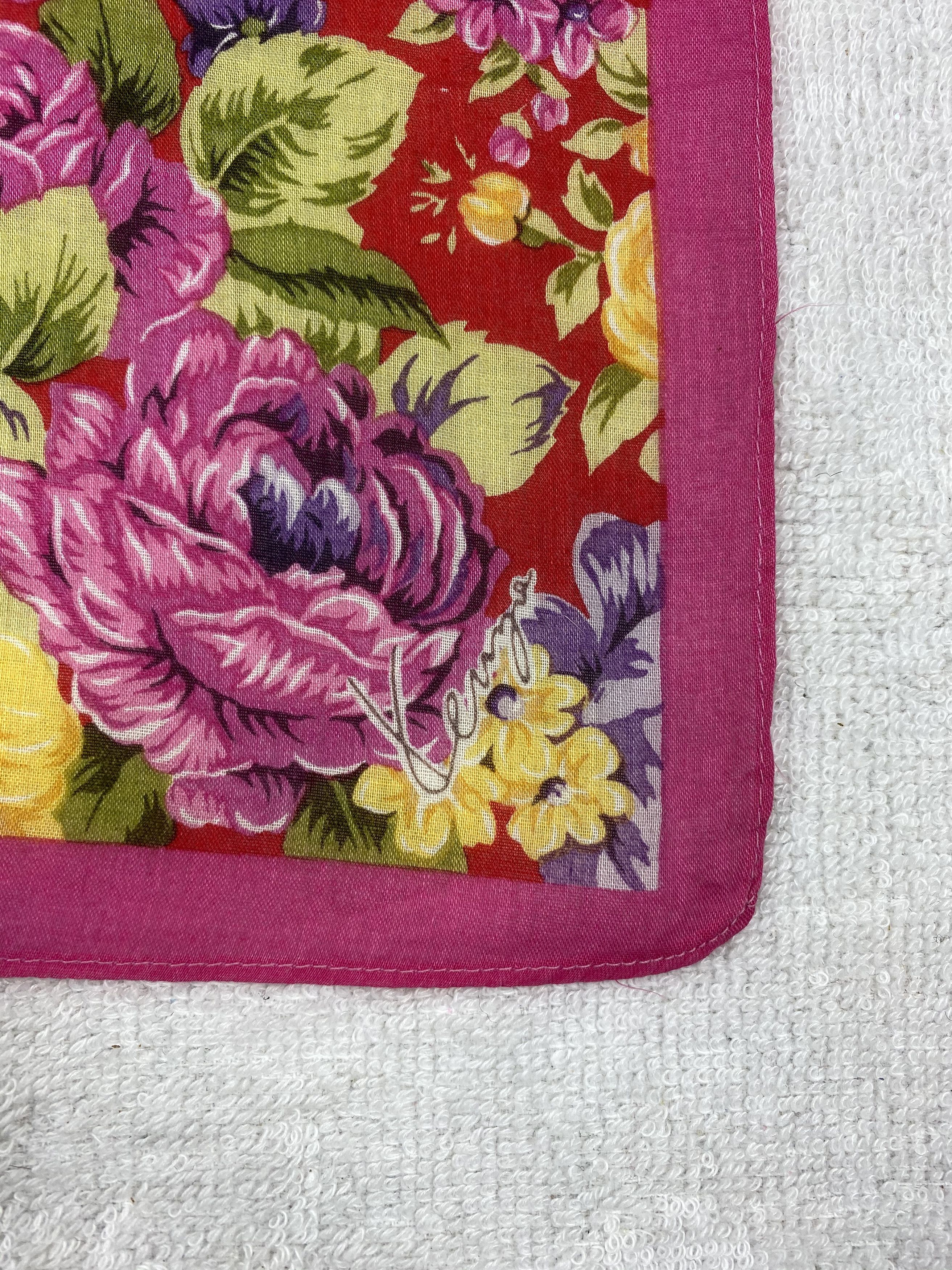 Kenzo Kenzo Floral Handkerchief / Bandana / Neckerchief Size ONE SIZE - 5 Thumbnail