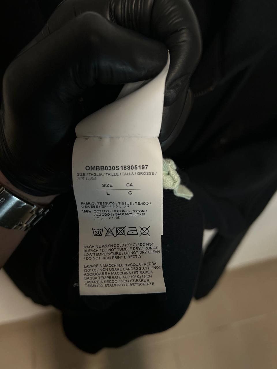 Off-White Off-White Temperature Zip Hoodie Black Size US XL / EU 56 / 4 - 13 Thumbnail