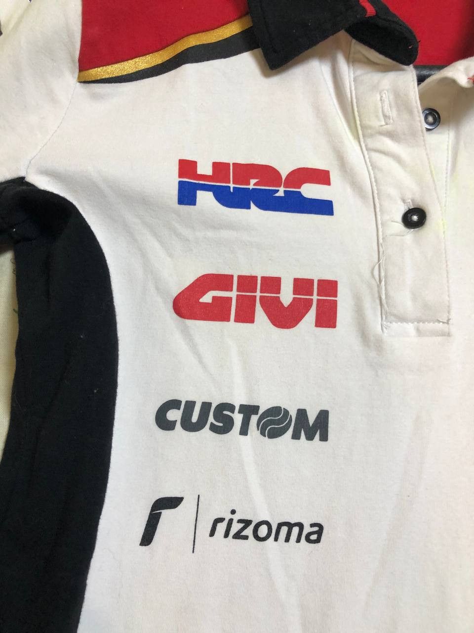 Honda Honda LCR Team Polo Shirt MotoGP Racing Official Size S / US 4 / IT 40 - 3 Thumbnail