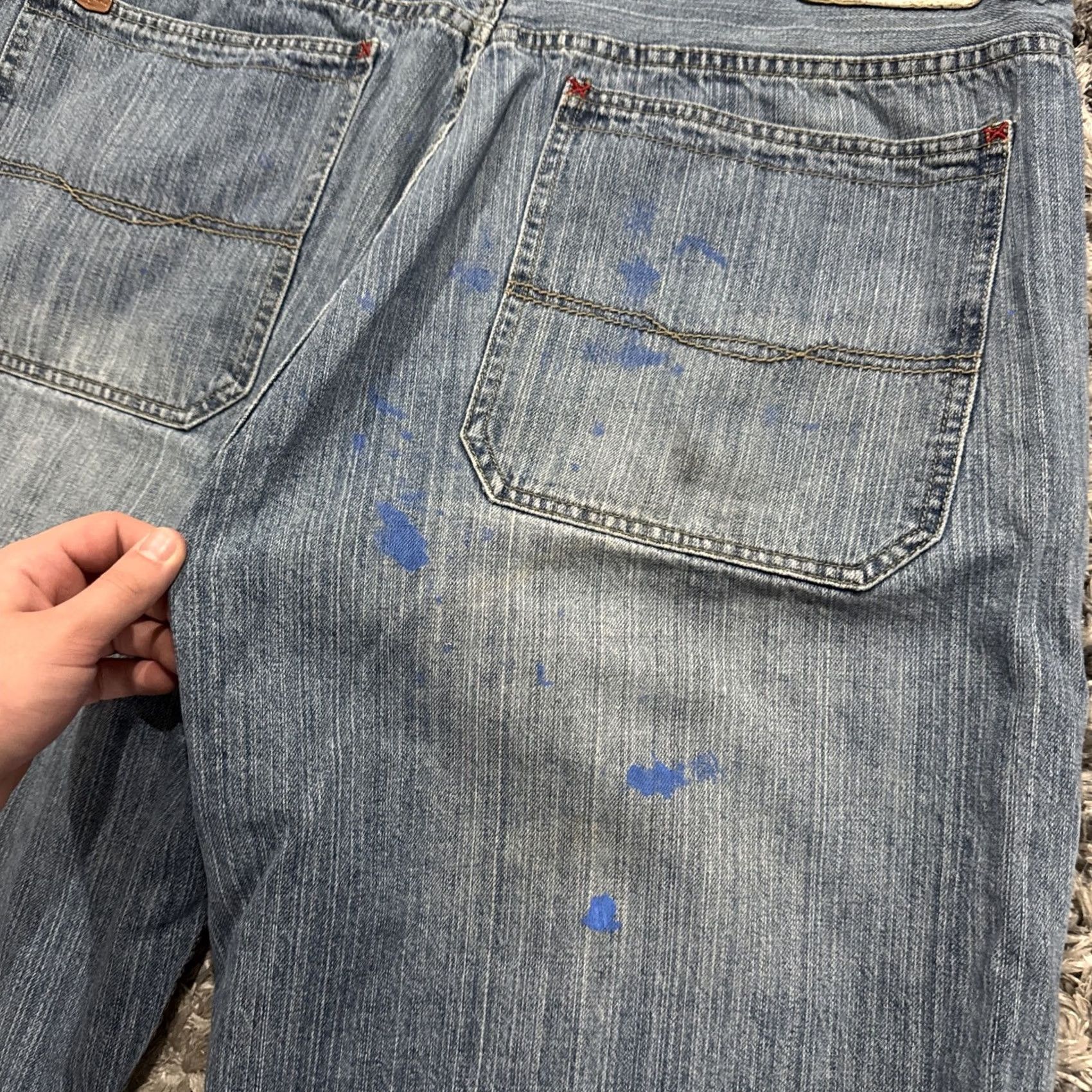 Pepe Jeans VINTAGE Pepe Jeans 90s London Blue Denim Embroidered Jorts Jean Shorts Men Size 40 Size US 40 / EU 56 - 2 Thumbnail
