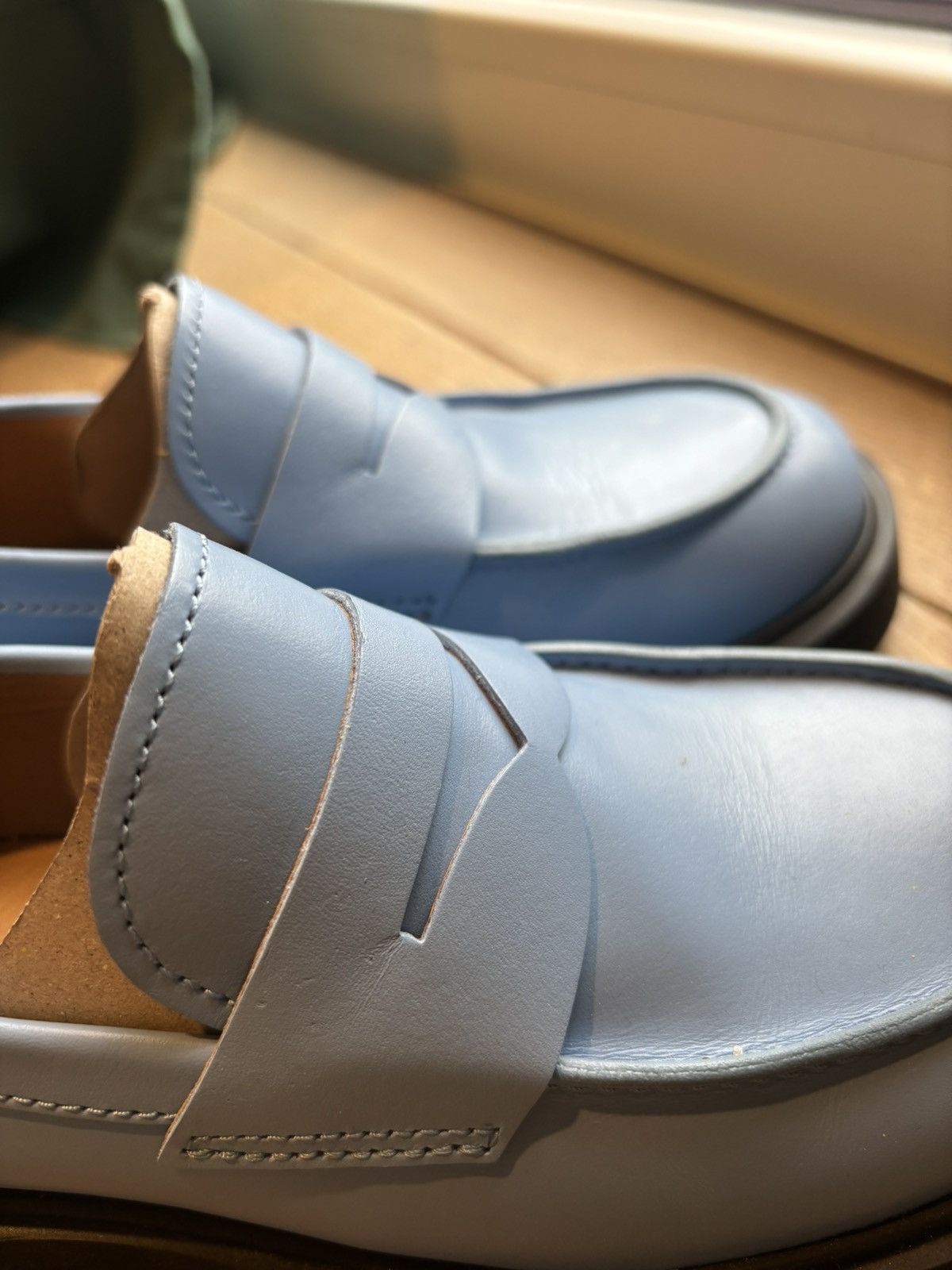 Camper × CamperLab CamperLab platform Mules 🫐 light blue SS24 Size US 7 / IT 37 - 4 Thumbnail