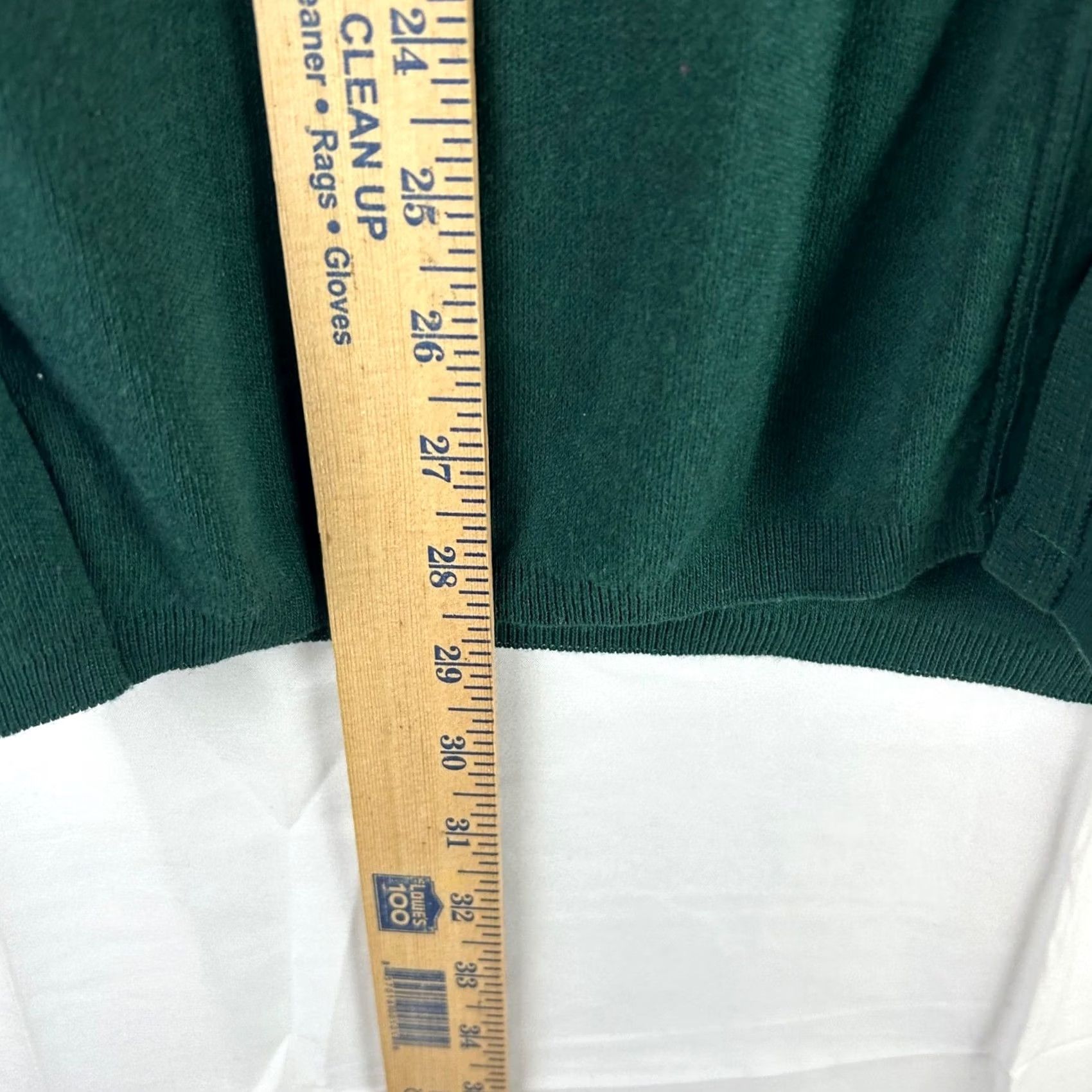 Vintage VTG Bobbie Brooks Women Green V Neck Button Front Sleeveless Sweater Vest Medium Size M / US 6-8 / IT 42-44 - 6 Thumbnail