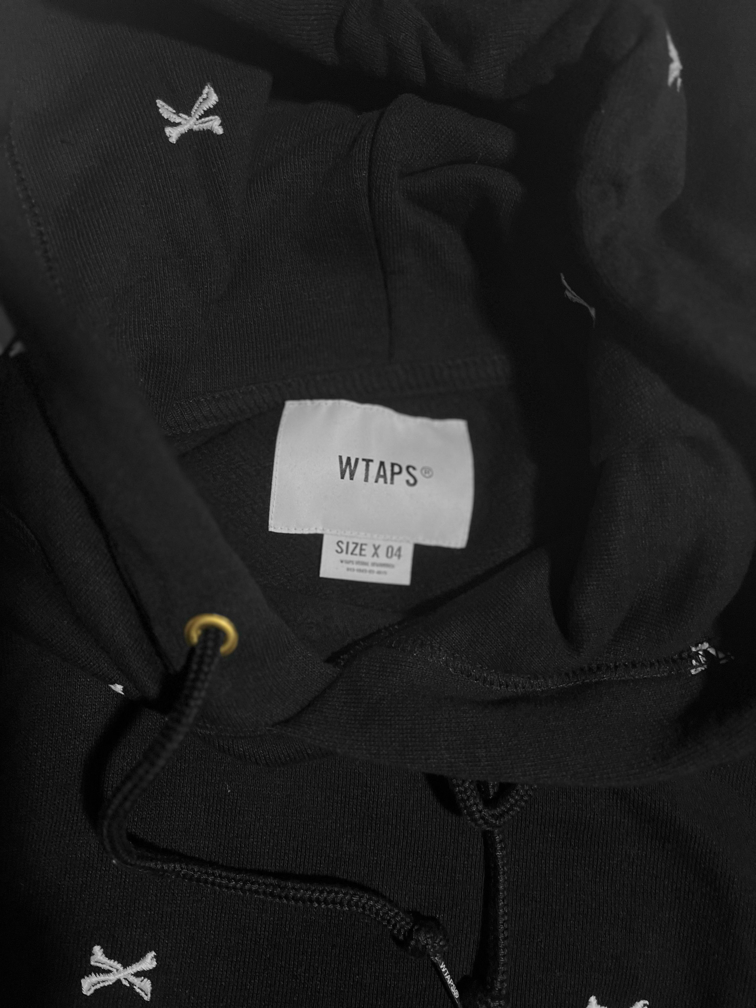 Wtaps WTAPS Bones Embroidery hoodie Size US XL / EU 56 / 4 - 3 Thumbnail