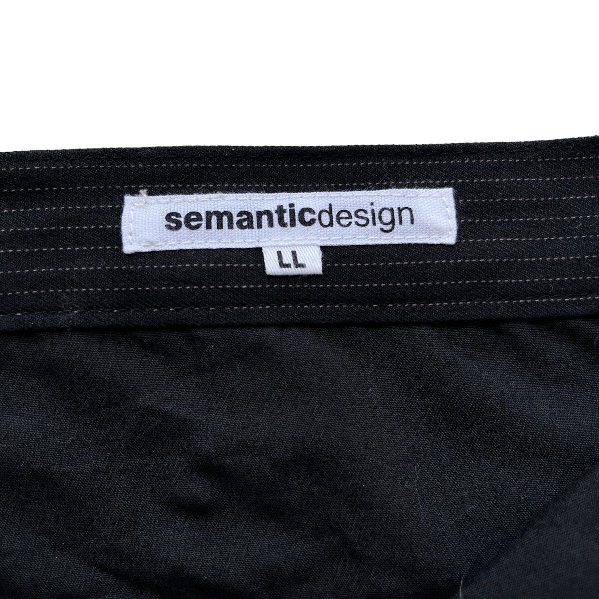 If Six Was Nine × Japanese Brand × semanticdesign SEMANTIC DESIGN 8 POCKETS STRIPED PANTS Size US 34 / EU 50 - 3 Thumbnail