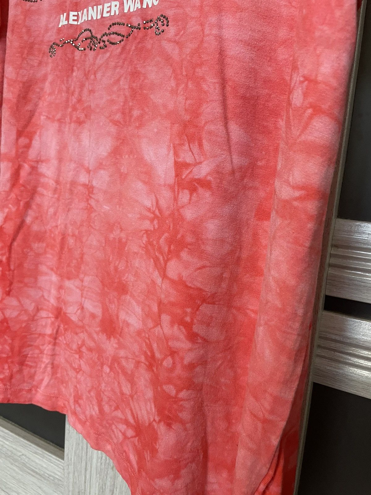 Alexander Wang Alexander Wang Tie Dye Tee Rhinestones T Shirt Big Logo Size XXL / US 16-18 / IT 52-54 - 7 Thumbnail