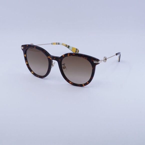 Kate Spade Kate Spade KEESEY/G/S 0086 HA Sunglasses Havana Round Frame Size ONE SIZE - 1 Thumbnail
