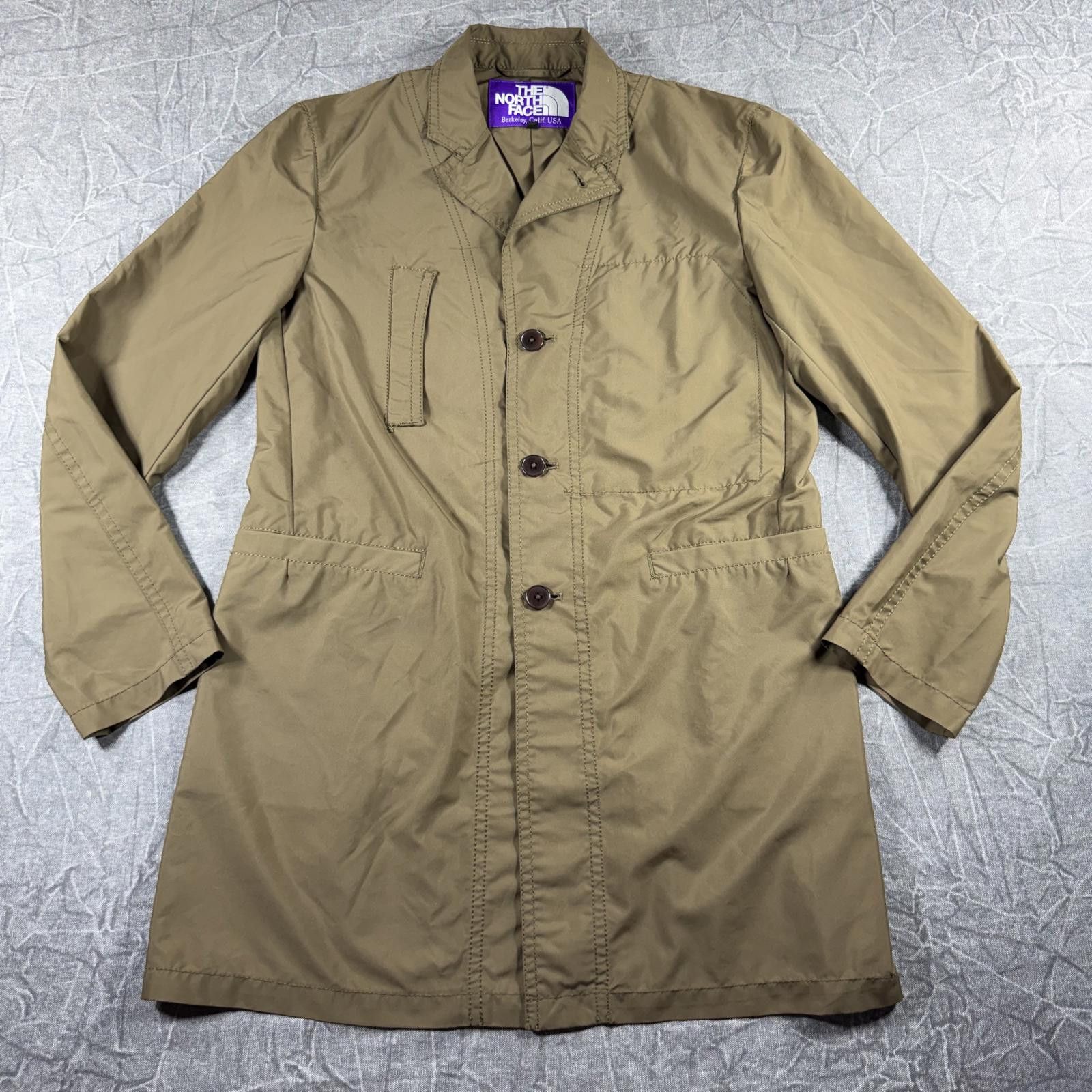 The North Face Northface Coat Women's M Olive Vintage Purple Label Trench Size M / US 6-8 / IT 42-44 - 2 Thumbnail