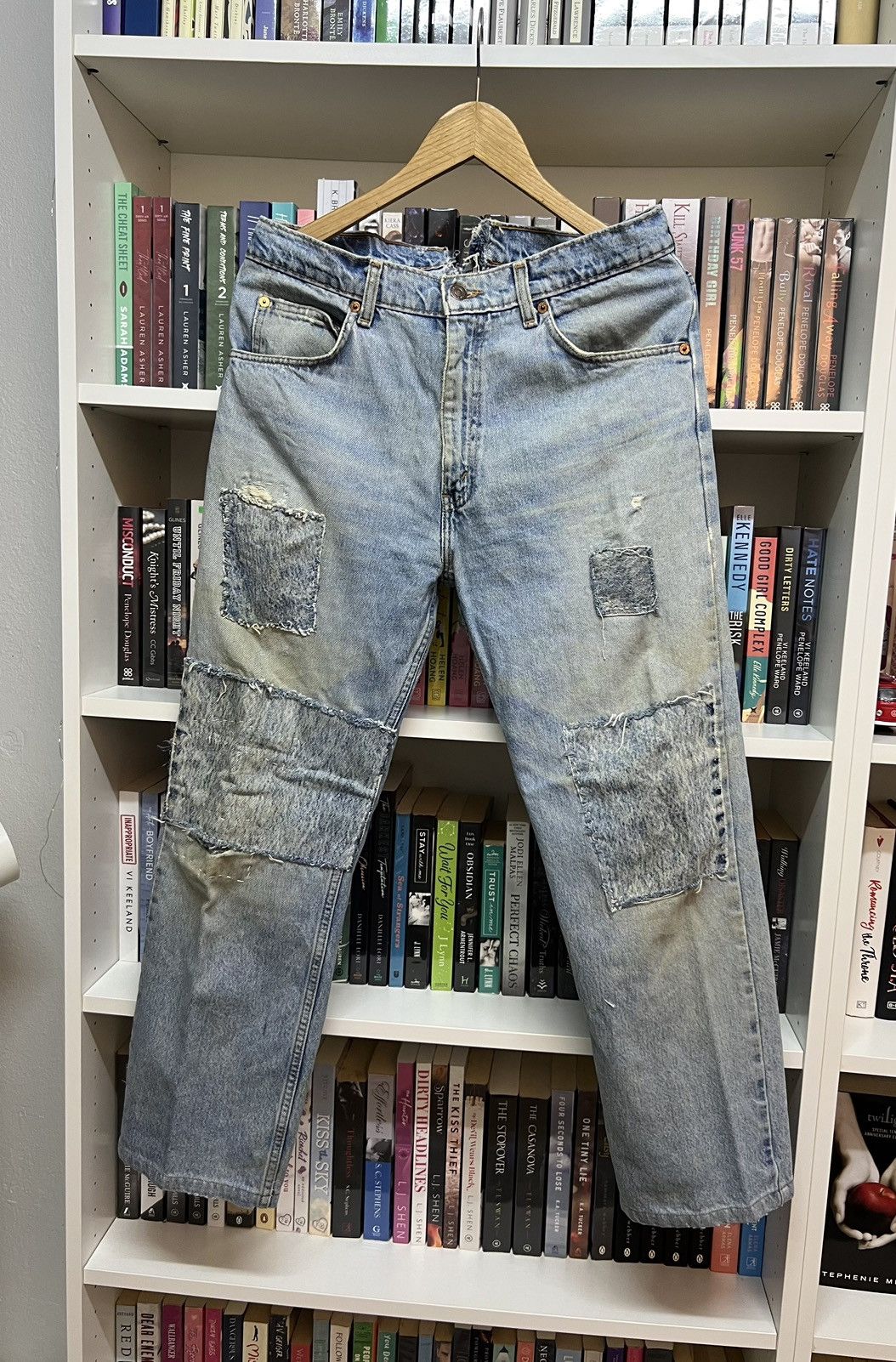Levi's Levis Orange Tab Distressed Denim Size US 33 - 1 Thumbnail