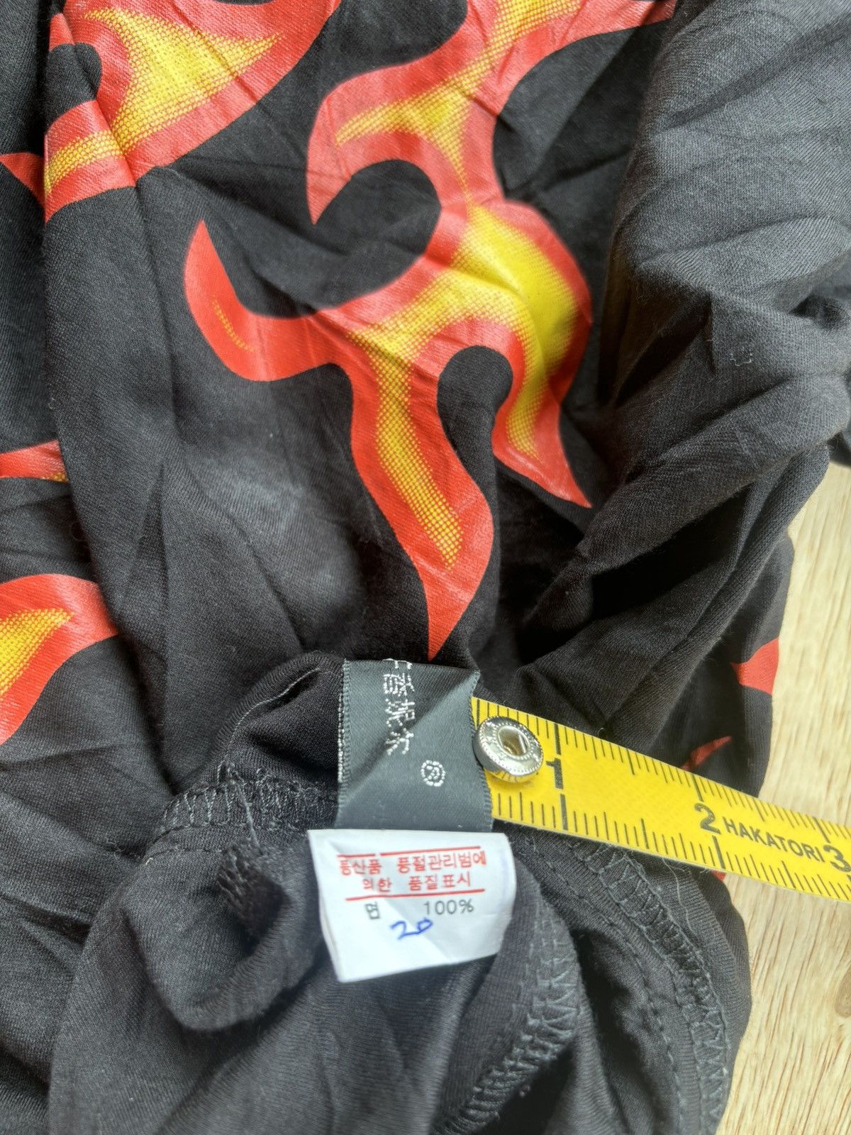 20471120 × If Six Was Nine × Japanese Brand Y2k Fire Ifsixwasnine Punk style Tshirt Size M / US 6-8 / IT 42-44 - 6 Thumbnail