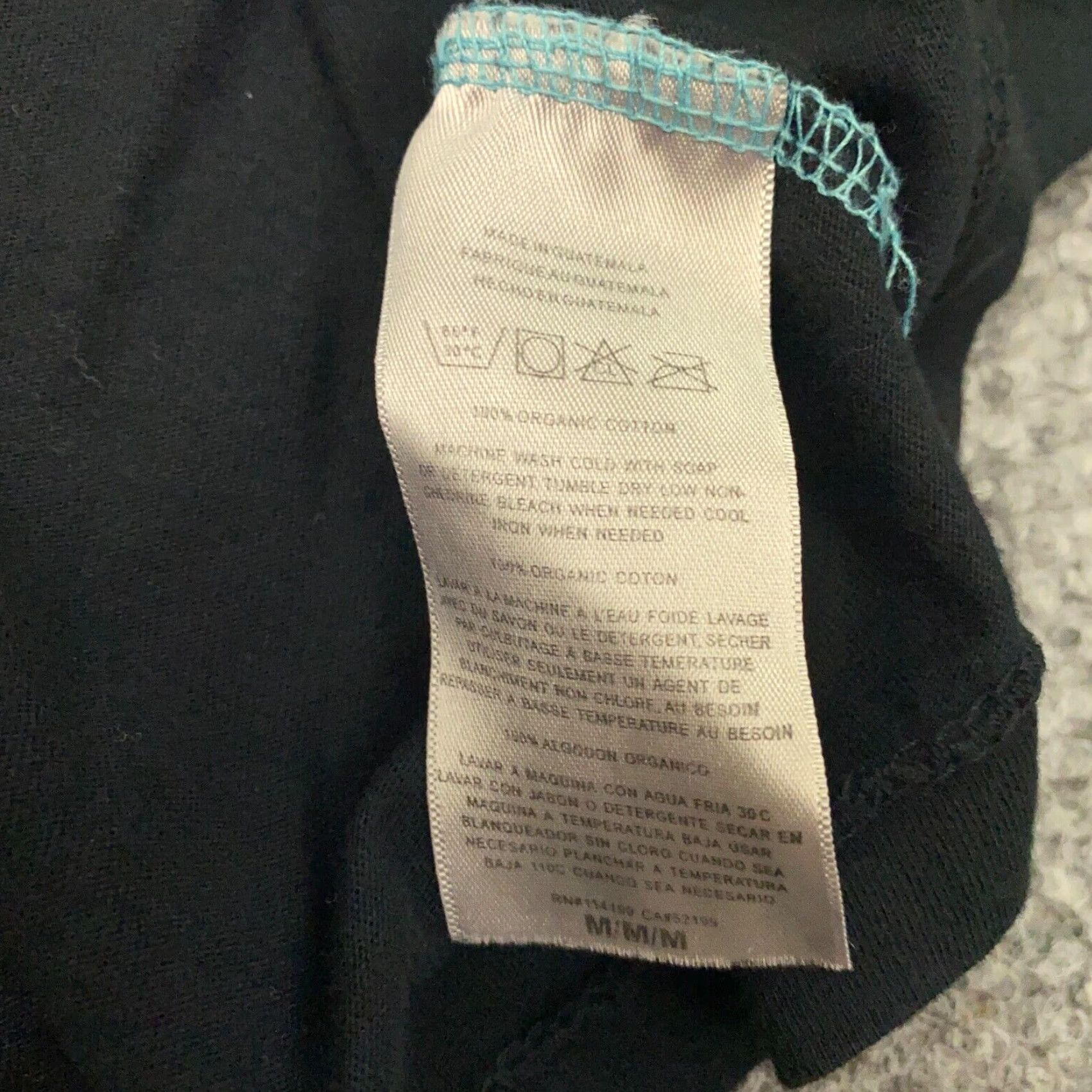 Quiksilver Quiksilver Shirt Mens Medium Black V-Neck Beach Surf T-Shirt 90s Style Mens Size US M / EU 48-50 / 2 - 6 Thumbnail