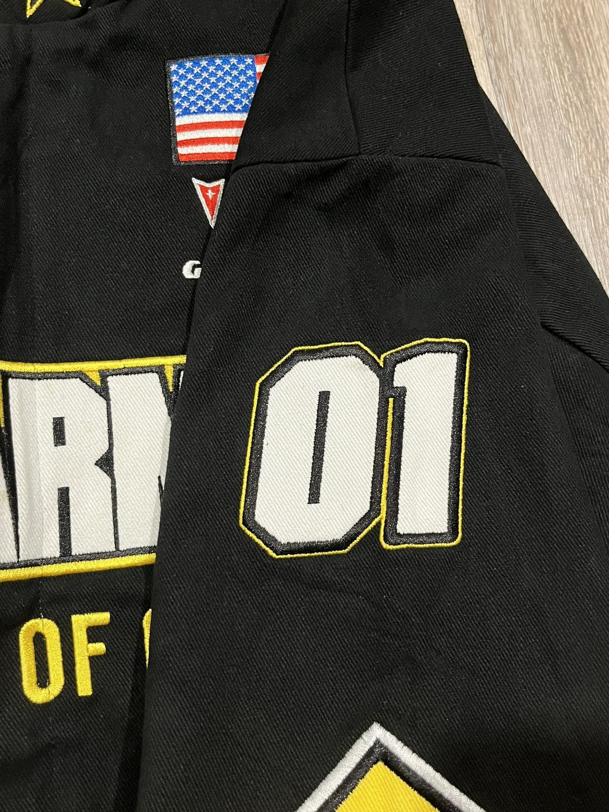 NASCAR × Vintage Racing Champions Apparel U.S. Army NASCAR Jacket Size US L / EU 52-54 / 3 - 5 Thumbnail