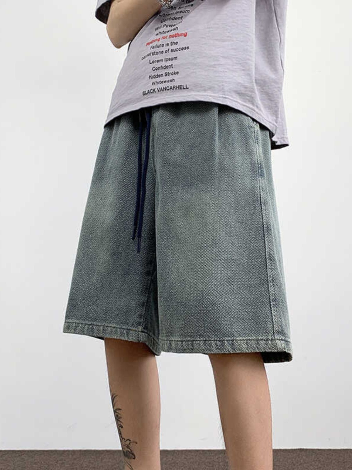 Japanese Brand × Jean Versatile casual loose denim shorts Size US 30 / EU 46 - 3 Thumbnail