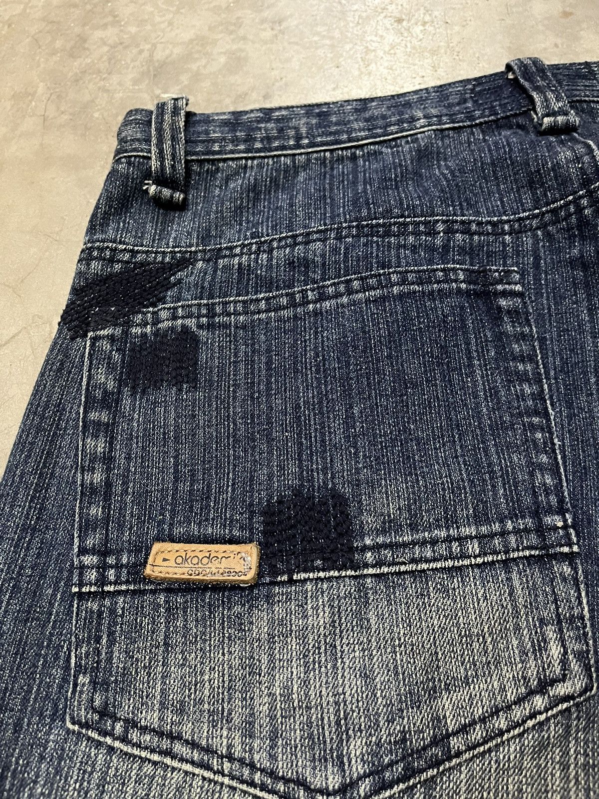 Akademiks akdemiks baggy patchwork shashiko boro denim Size US 34 / EU 50 - 14 Thumbnail