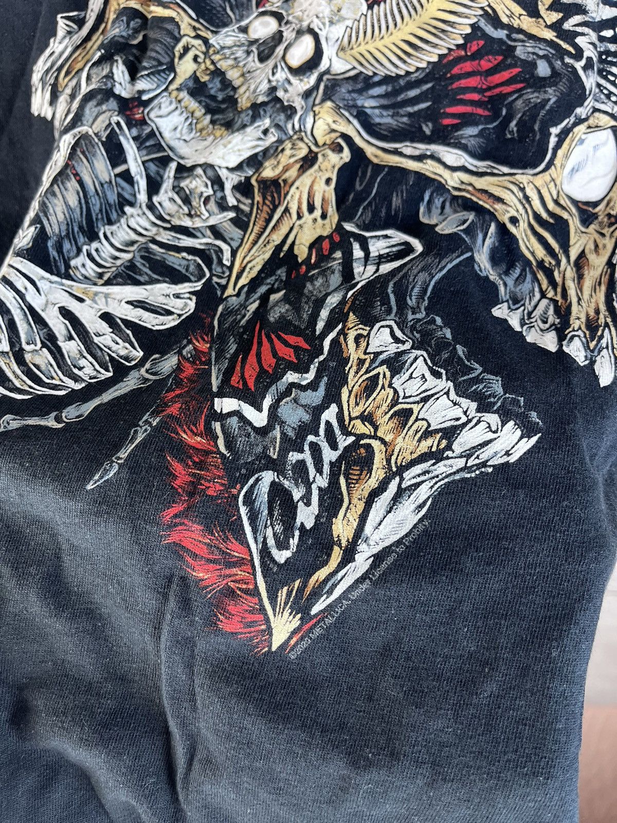 Fruit Of The Loom Men’s t-shirt Metallica size M 2022s music Size US M / EU 48-50 / 2 - 7 Thumbnail