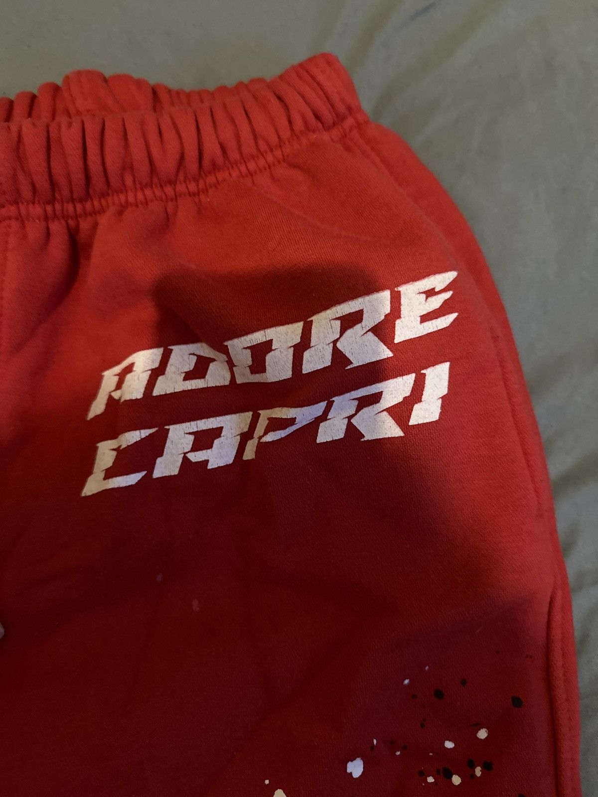 Japanese Brand × Other Adore Capri Splatter Sweatpants Size US 28 / EU 44 - 3 Thumbnail