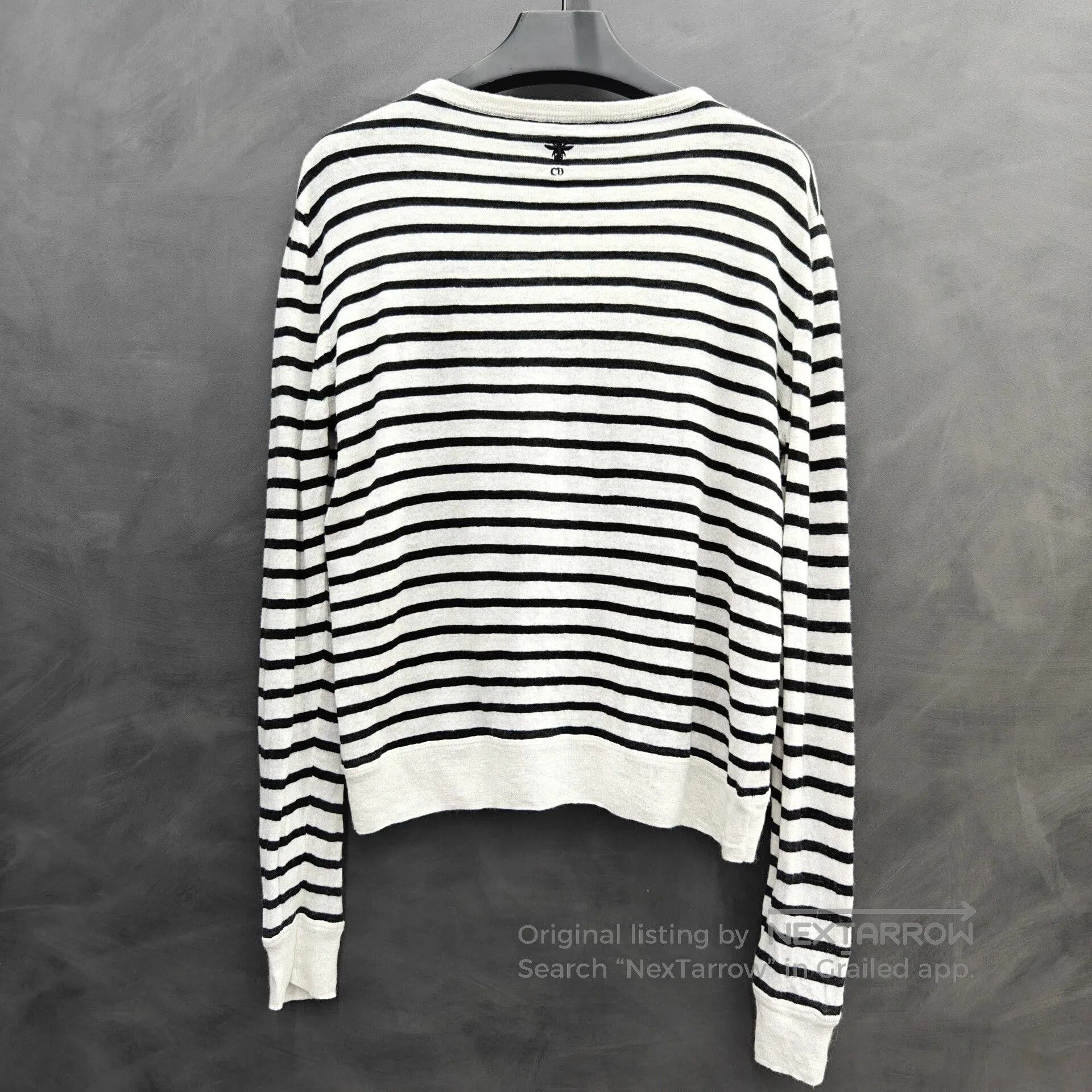 Dior Dior Zoo Striped Long Sleeve T-shirt. Size US M / EU 48-50 / 2 - 2 Thumbnail