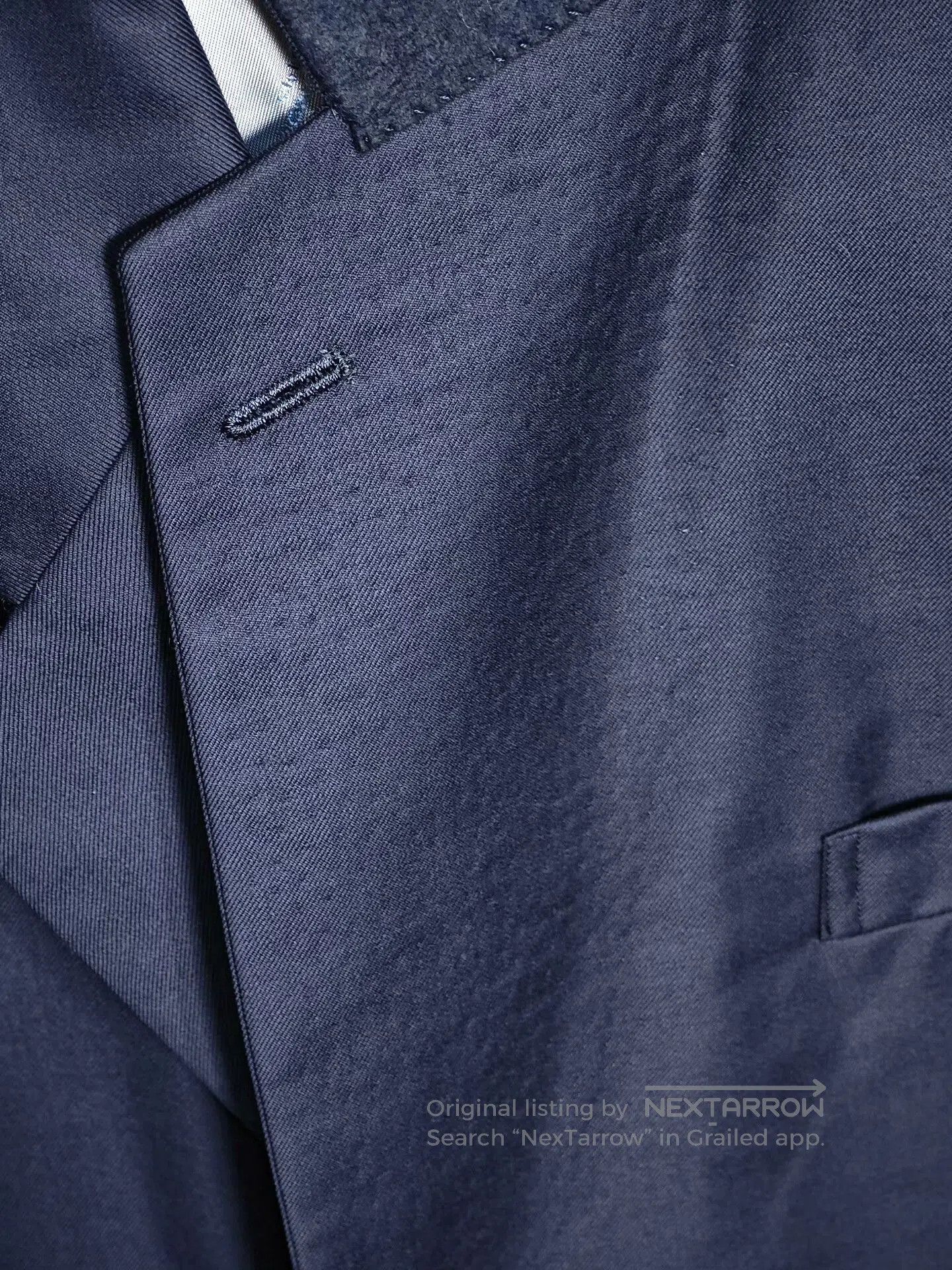 Japanese Brand Dormeuil Wool Custom Tailored Suit. Size US XL / EU 56 / 4 - 9 Thumbnail