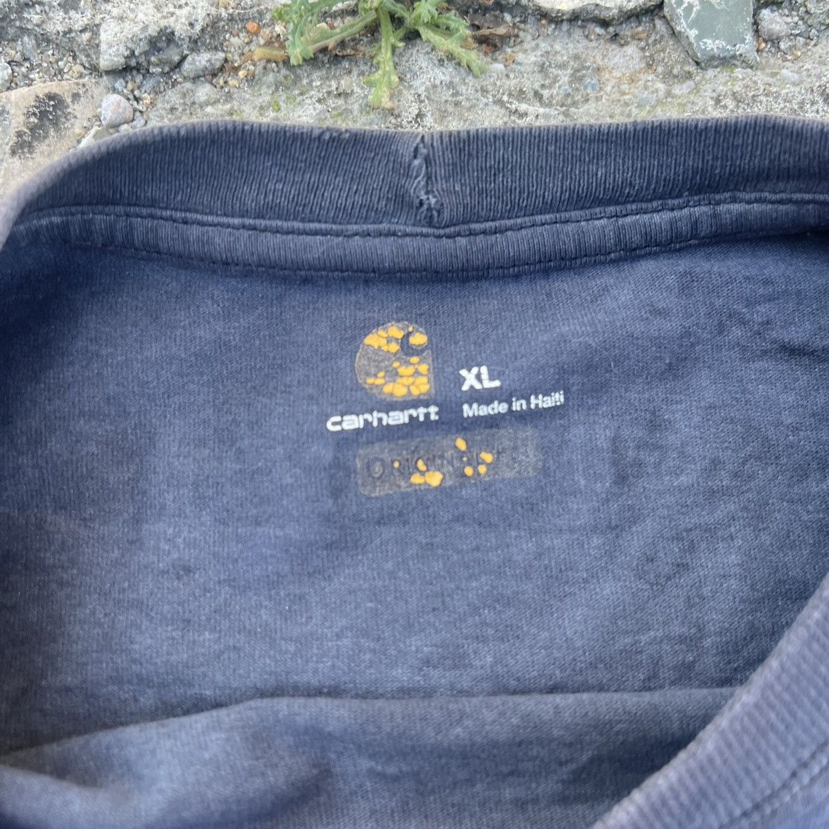 Carhartt × Vintage Carhartt T shirt Vintage y2k Longsleeve Thrashed Size US XL / EU 56 / 4 - 5 Thumbnail