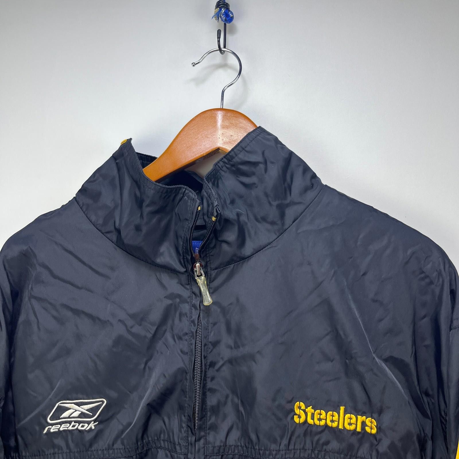 Vintage 90s Pittsburgh Steelers Reebok NFL Jacket XL