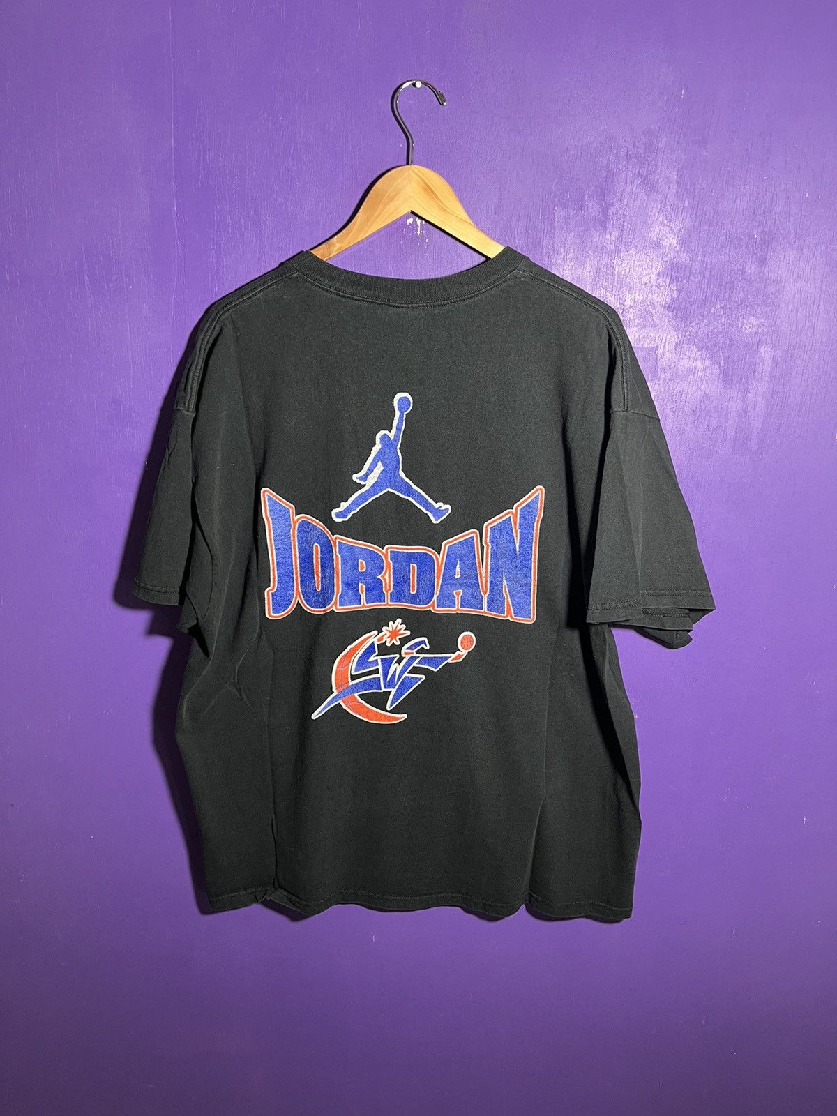 NBA × Vintage Vintage 00s Washington wizards Michael Jordan big face tee Size US XXL / EU 58 / 5 - 2 Thumbnail