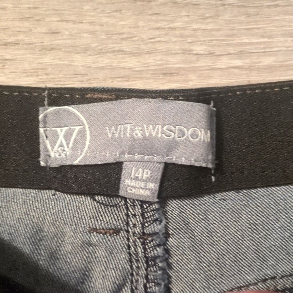 Other Wit & Wisdom Blue Jeans Size 14P Size 36" / US 14 / IT 50 - 2 Thumbnail