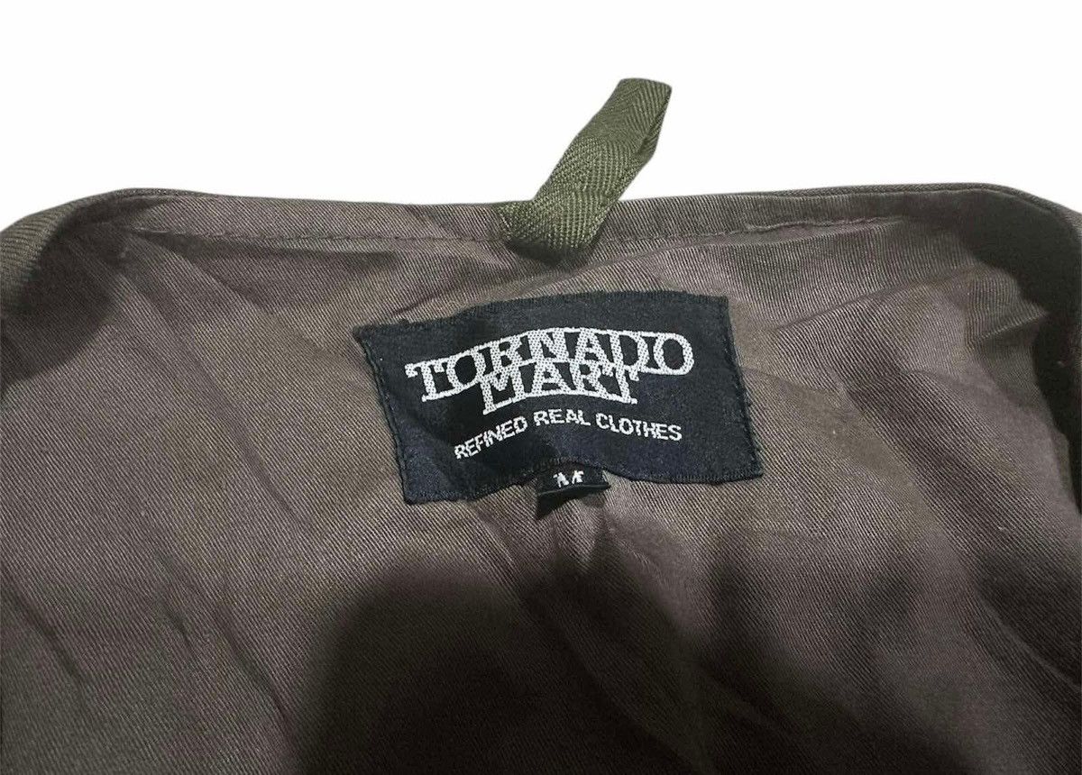 If Six Was Nine × Japanese Brand × Tornado Mart 🔥Y2K Archive Tornado Mart Studded Vest Double Layer Cardigan Size US M / EU 48-50 / 2 - 7 Thumbnail
