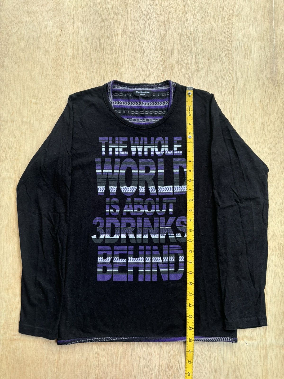 Hysteric Glamour × If Six Was Nine × Japanese Brand Modish Gaze Ifsixwasnine Lgb Style Longsleeve Size US M / EU 48-50 / 2 - 8 Thumbnail