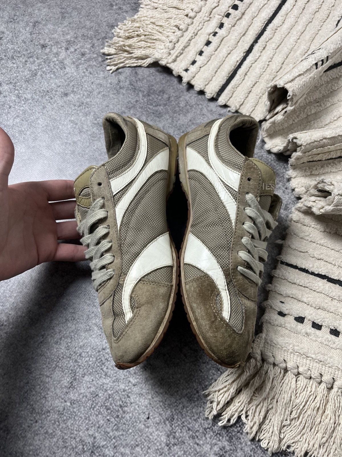 Diesel 🔥90'S DIESEL REPLICA JAPANESE VIBE ARCHIVE Y2K SNEAKERS Size US 7 / EU 40 - 14 Thumbnail