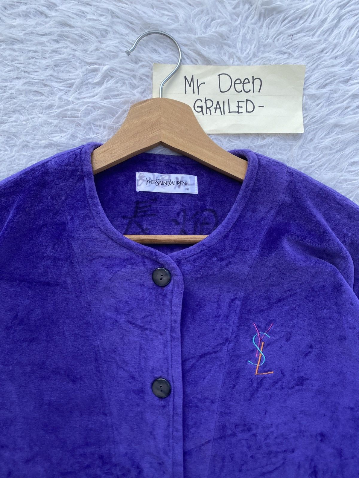 Yves Saint Laurent Rare Vintage Yves Saint Laurent Buttons Jacket Size US M / EU 48-50 / 2 - 7 Thumbnail