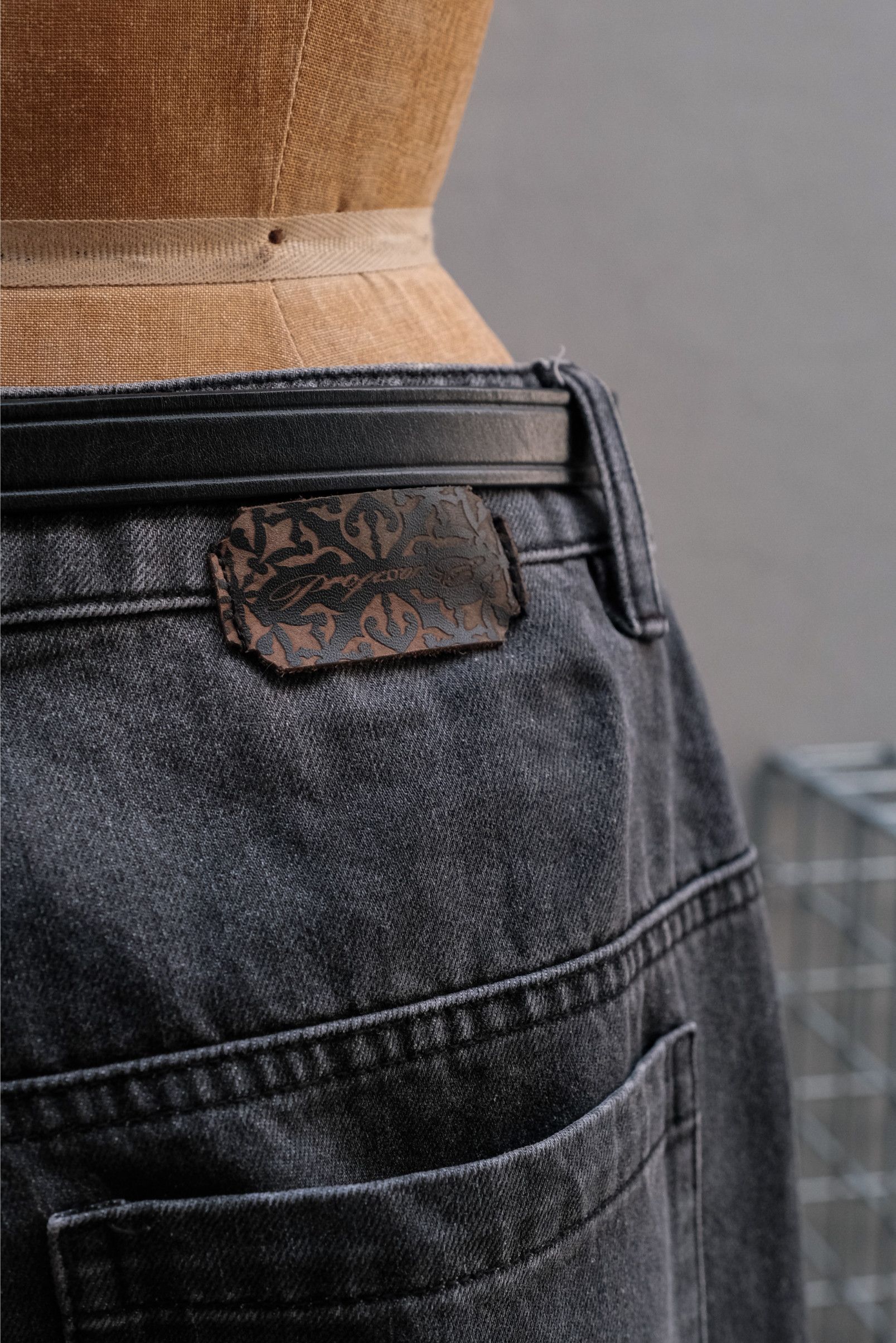 Professor.E Professor.E 23SS | Curved Panel Denim pant Size US 30 / EU 46 - 6 Thumbnail