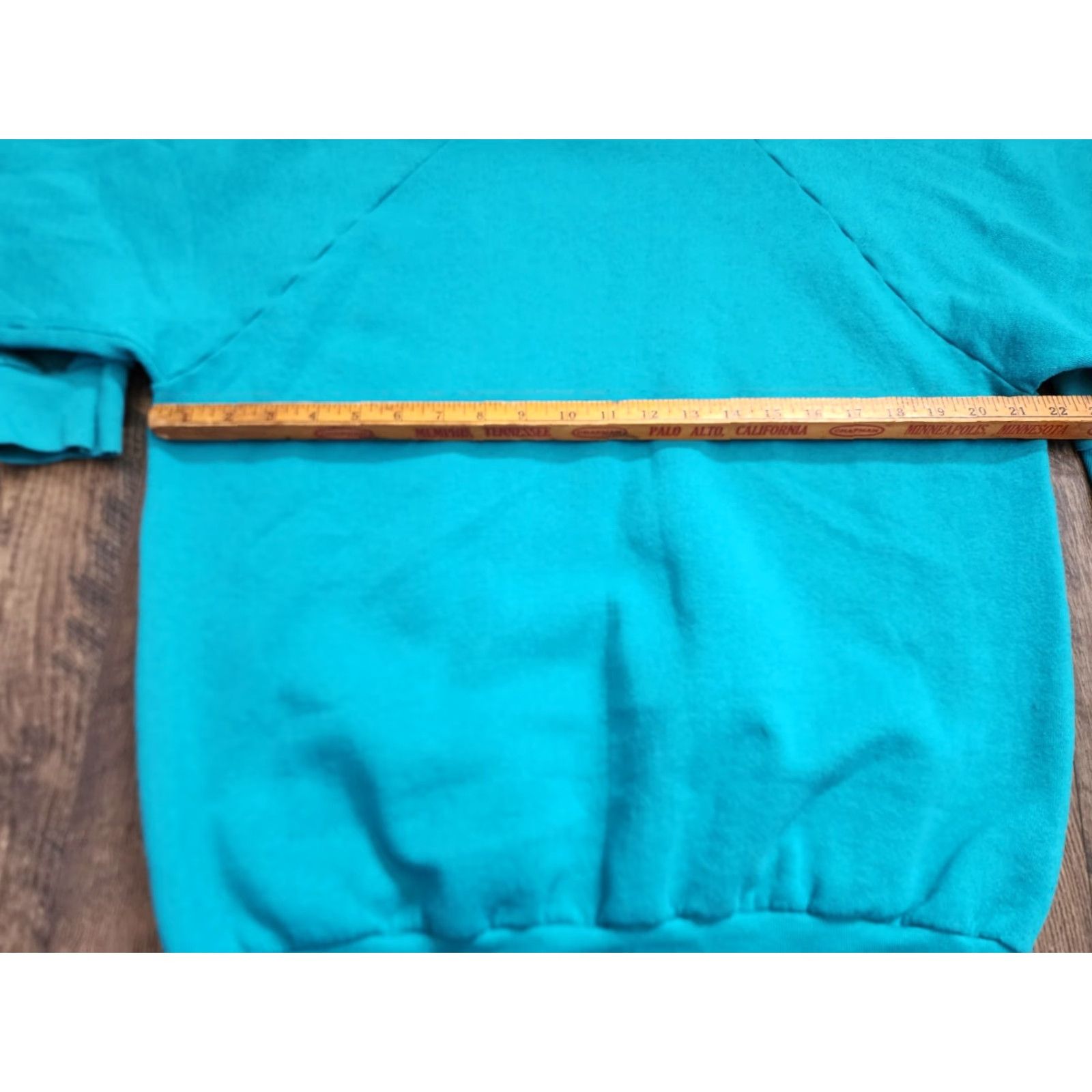 Fruit Of The Loom VINTAGE Fruit of the Loom Christmas Tree Sequin Sweatshirt Mens XL Knit Crew Neck Blue - Size US XL / EU 56 / 4 - 7 Thumbnail