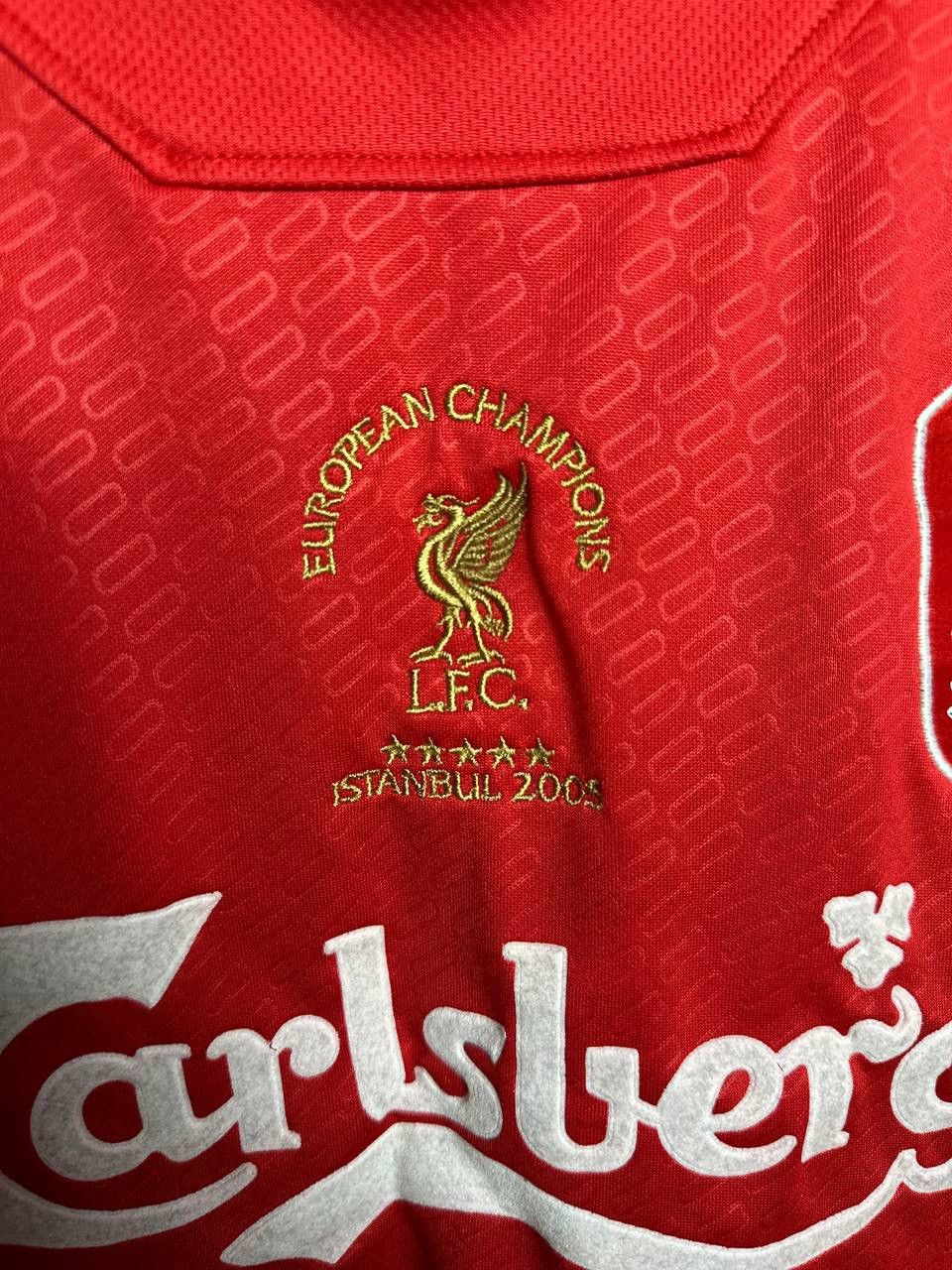 Vintage Liverpool FC 2005 Retro Champions League Soccer Jersey Size US M / EU 48-50 / 2 - 5 Thumbnail