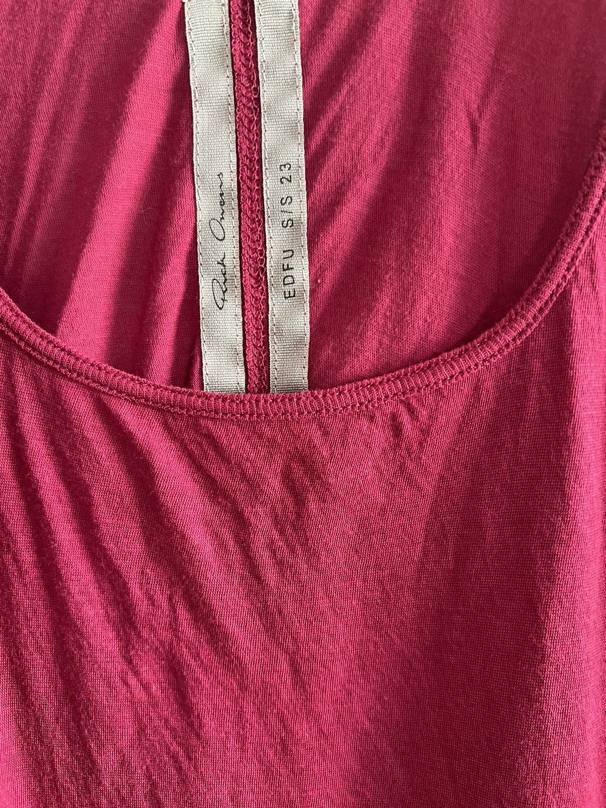 Rick Owens Rick Owens EDFU Loose Tank Top Size S / US 4 / IT 40 - 6 Thumbnail