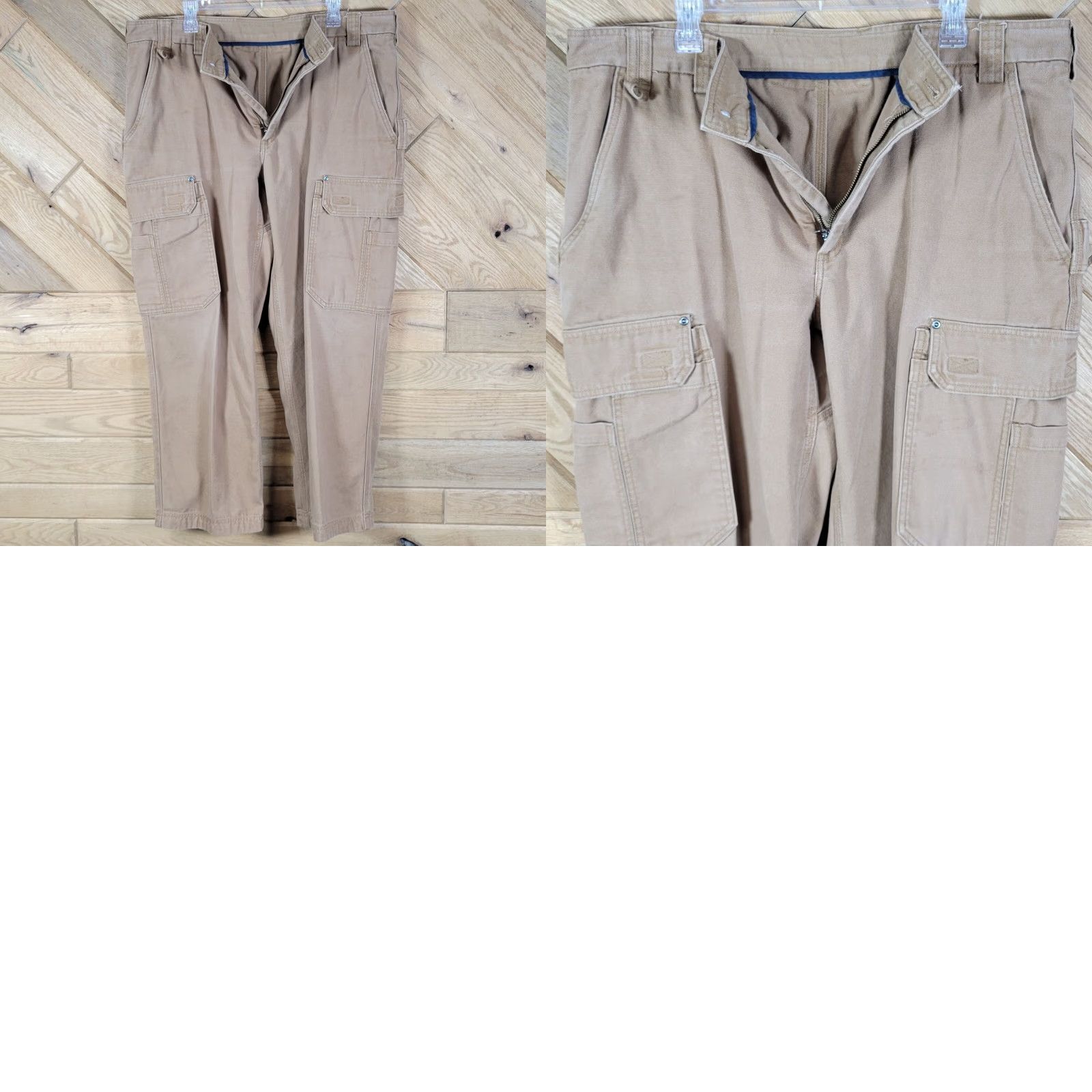 Vintage Duluth Mens Cargo Pants Pants 42X30 Brown Tan Workwear Cargo Mens 42 Regular Inseam 30 Comfort Rust Brown Size US 42 / EU 58 - 9 Thumbnail