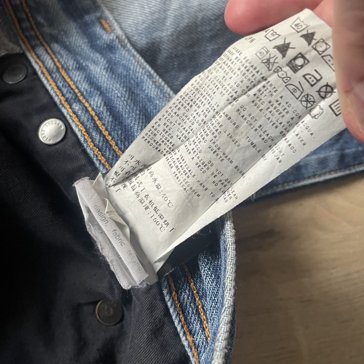 Stone Island Stone Island Denims Summer Spring 2009 Selvedge Jeans Size US 30 / EU 46 - 12 Thumbnail