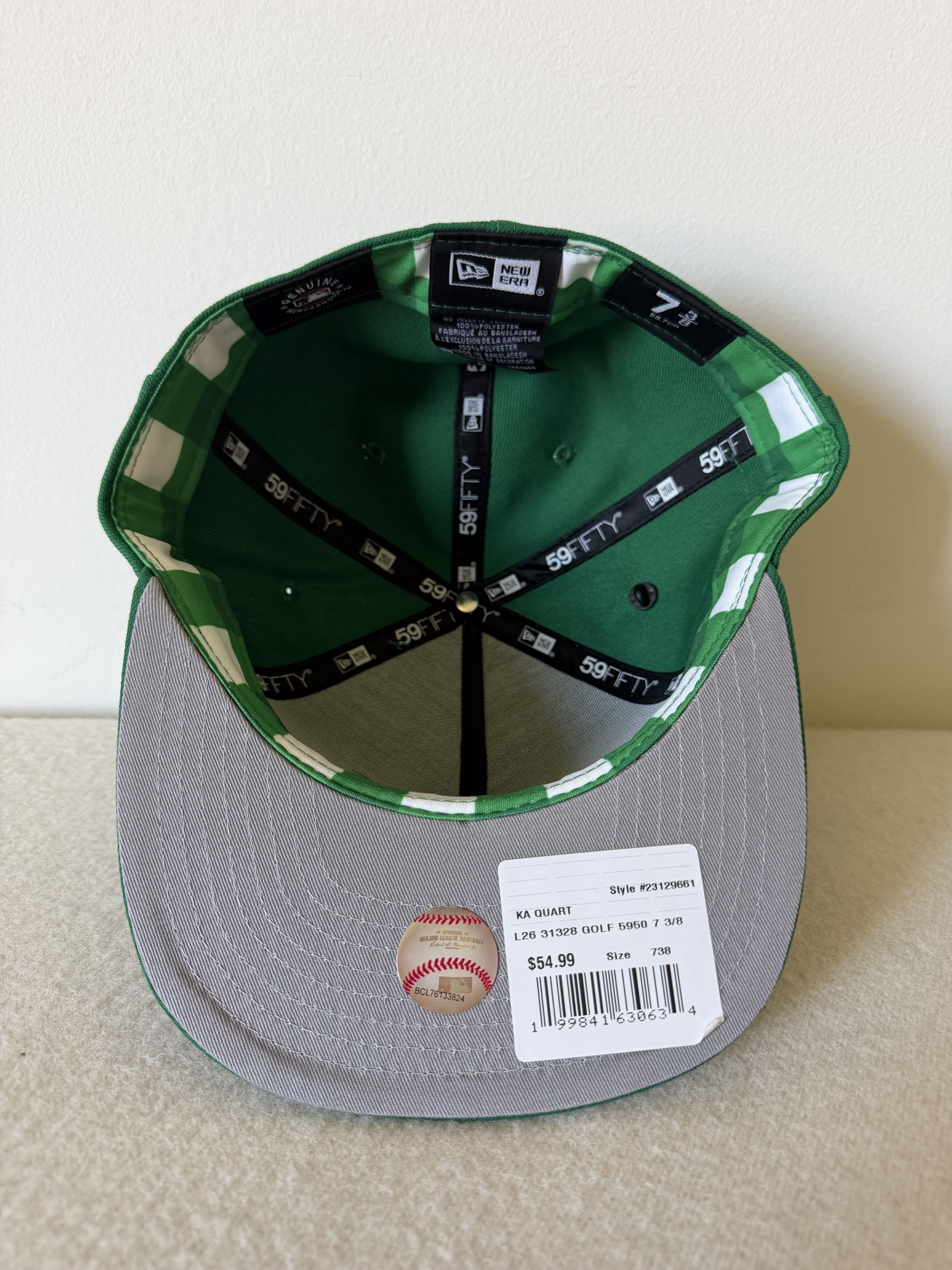New Era 7 3/8 New Era Los Angeles Dodgers Augusta Bloom 59FIFTY Hat Size ONE SIZE - 6 Thumbnail