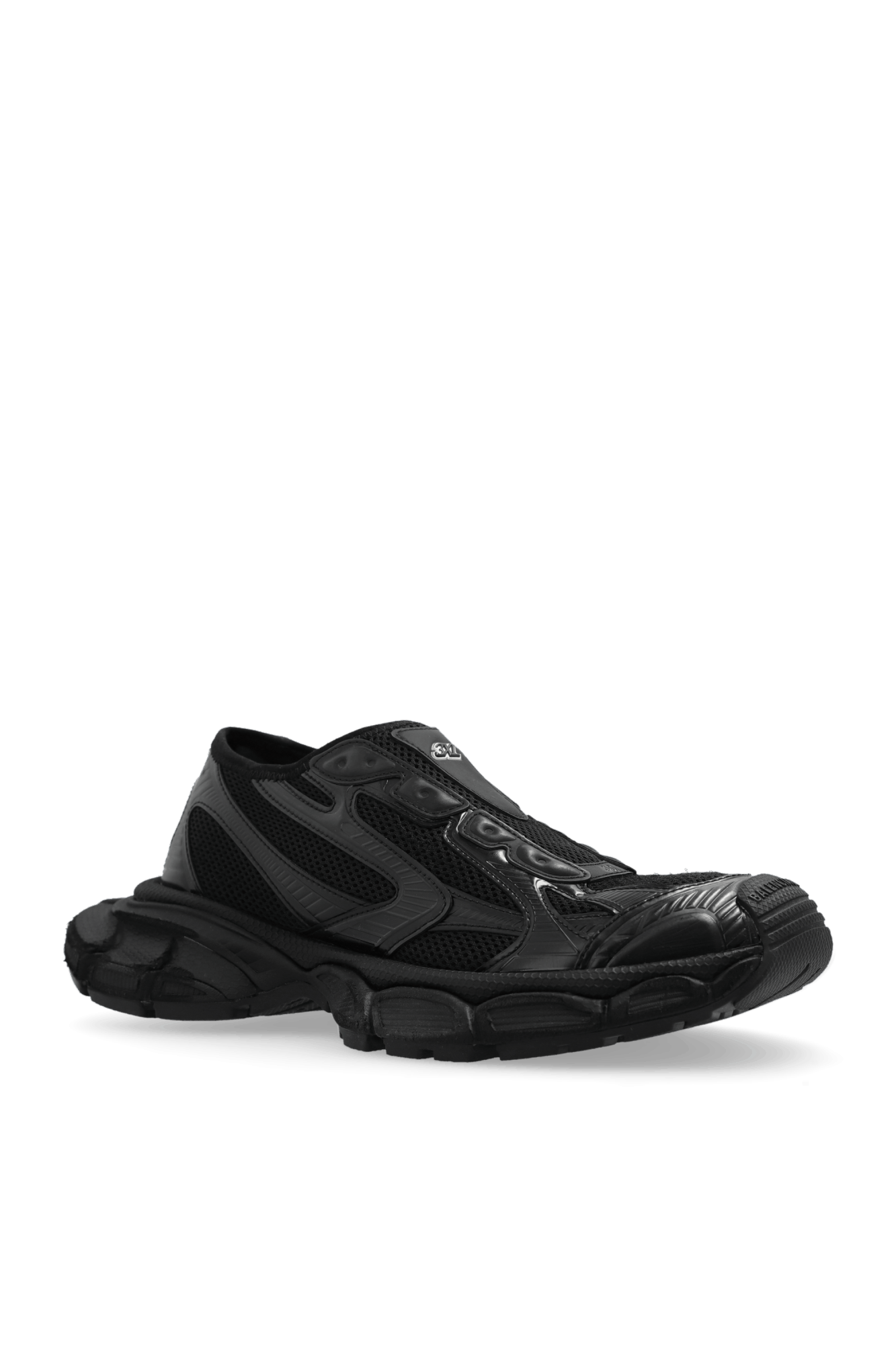 Balenciaga o1bcso1str0126 3XL Slip On Sneakers in Black Size US 7 / IT 37 - 6 Thumbnail